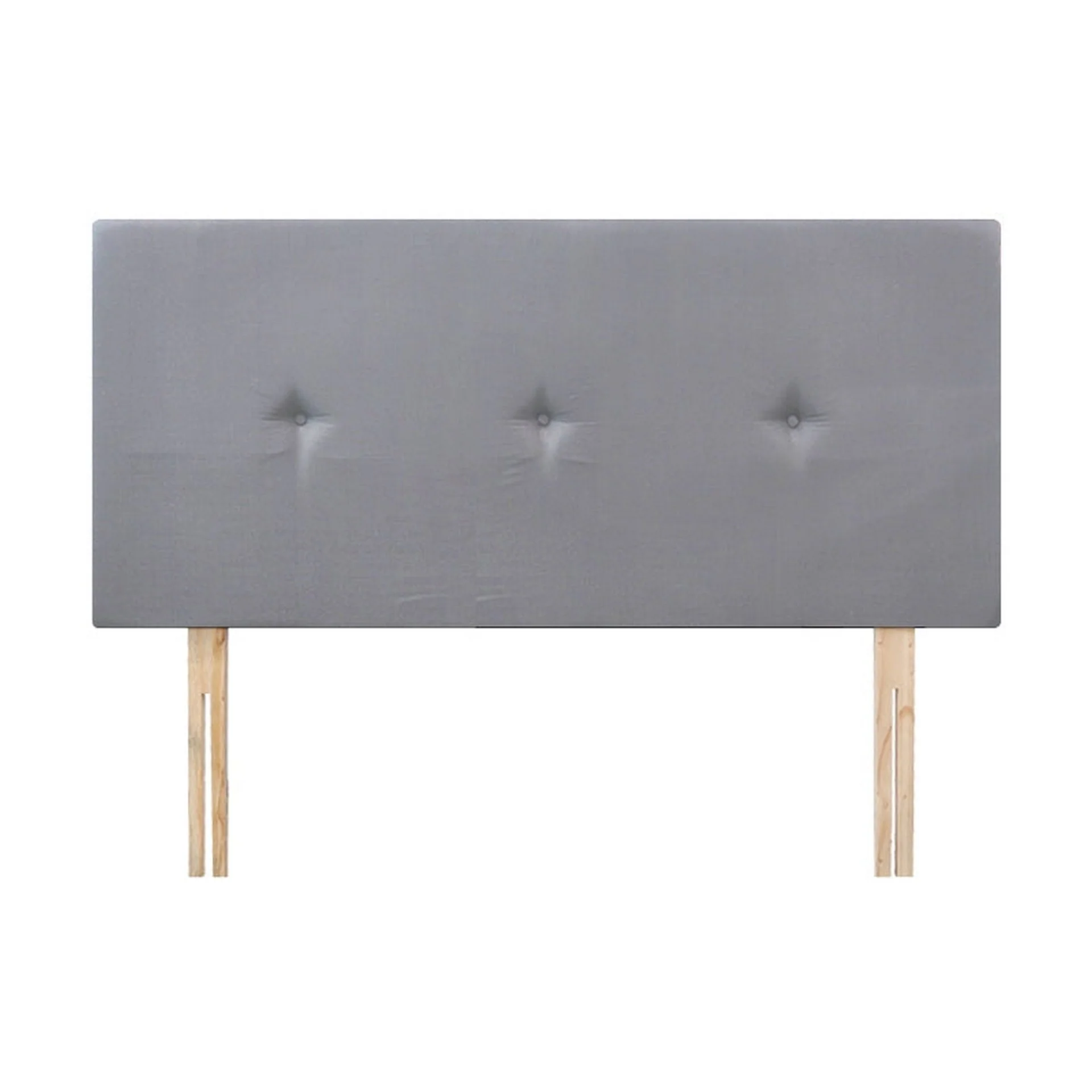 MORGAN Upholstered Headboard California King - GREY - Image 7