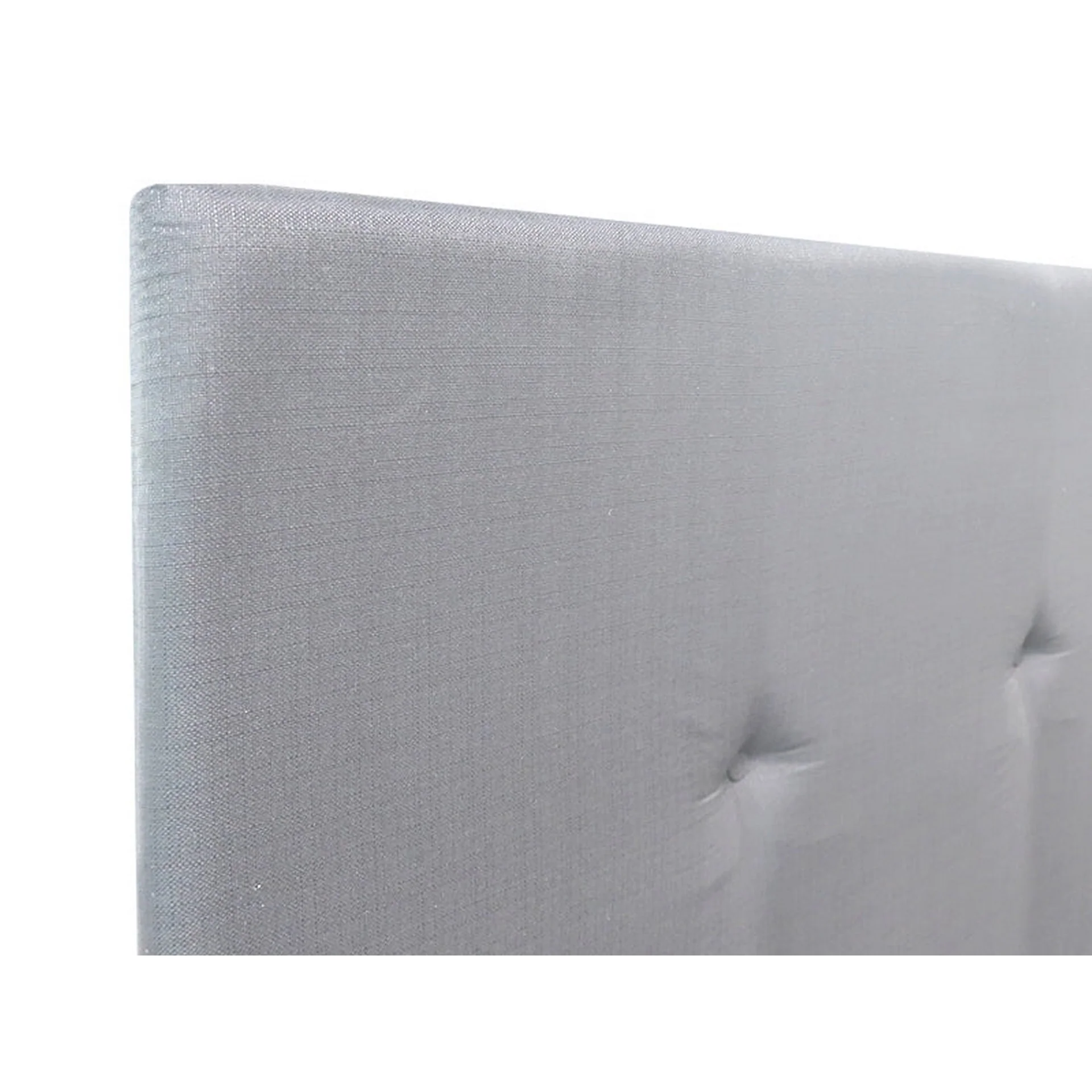 MORGAN Upholstered Headboard King Single - GREY - Image 5