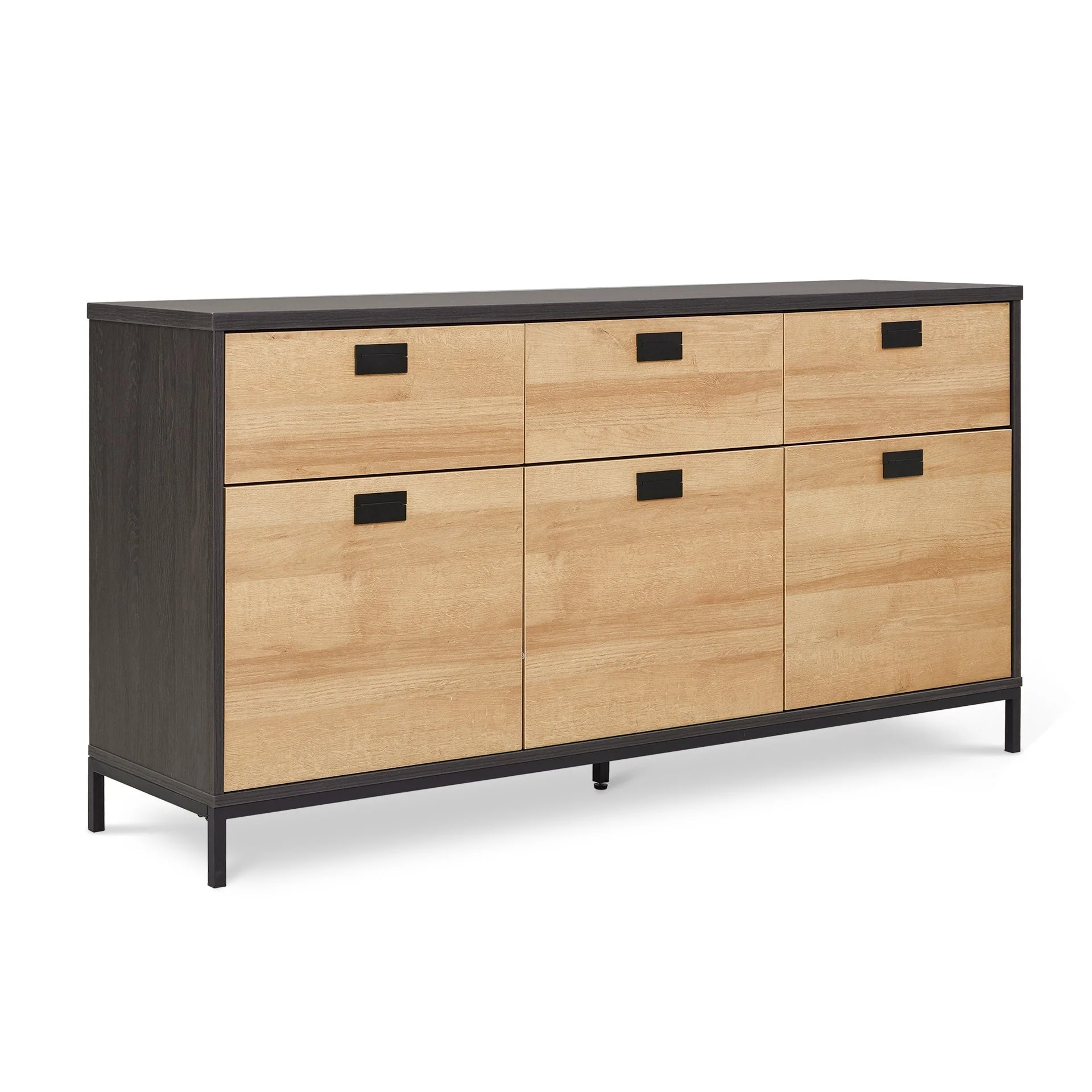 Morris Sideboard Buffet Table - Oak - Image 4