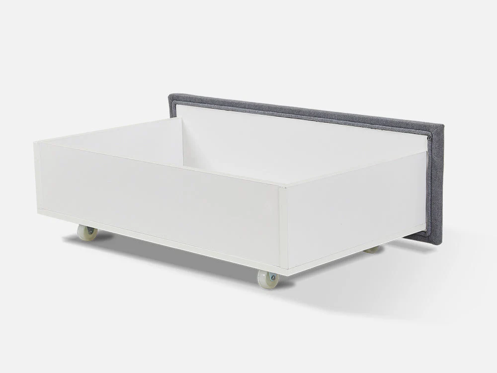 MUSALA Queen Bed Frame with Storage - DARK GREY - Image 13
