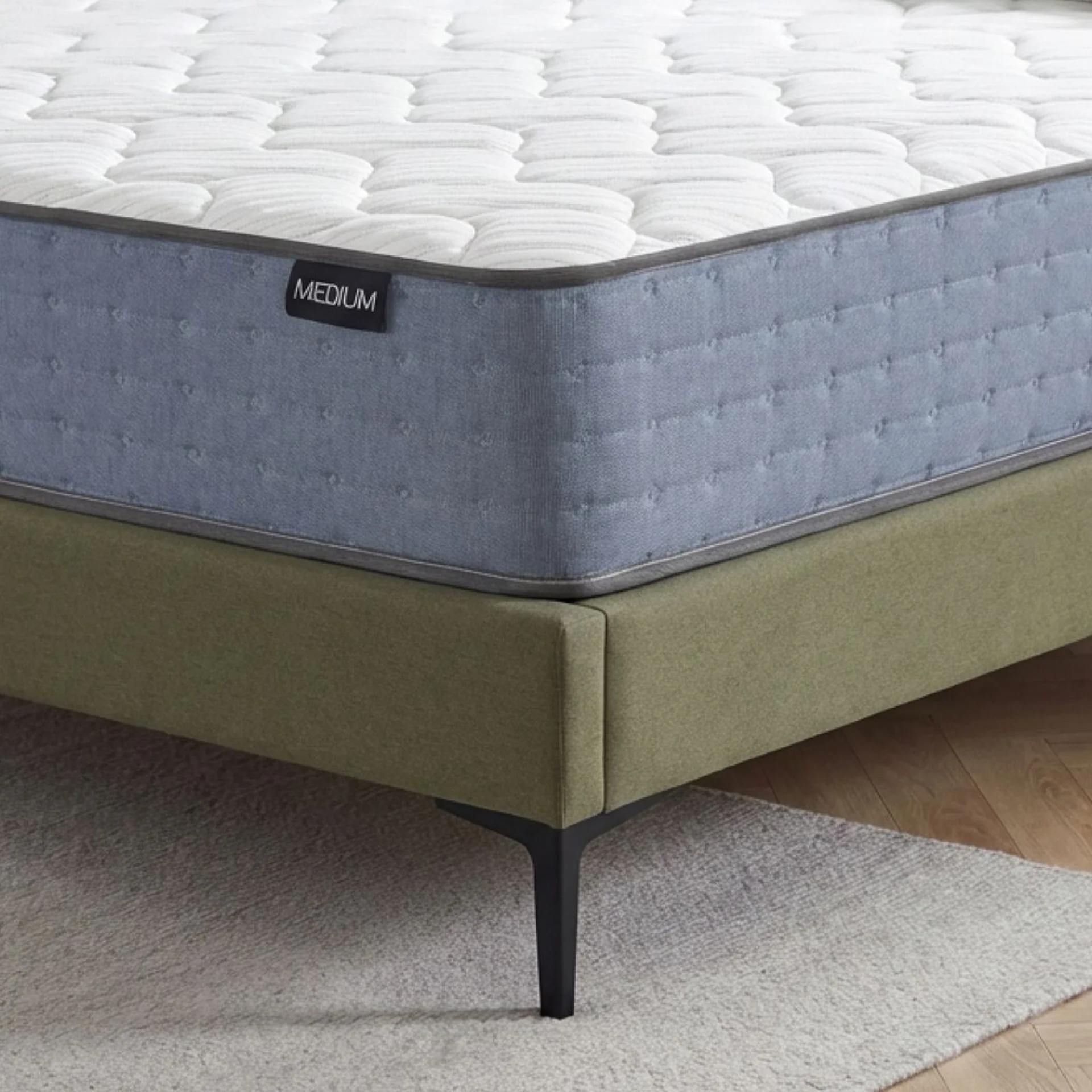 Natureblend Classic Bamboo Medium Mattress with Pillows - Double - Image 5