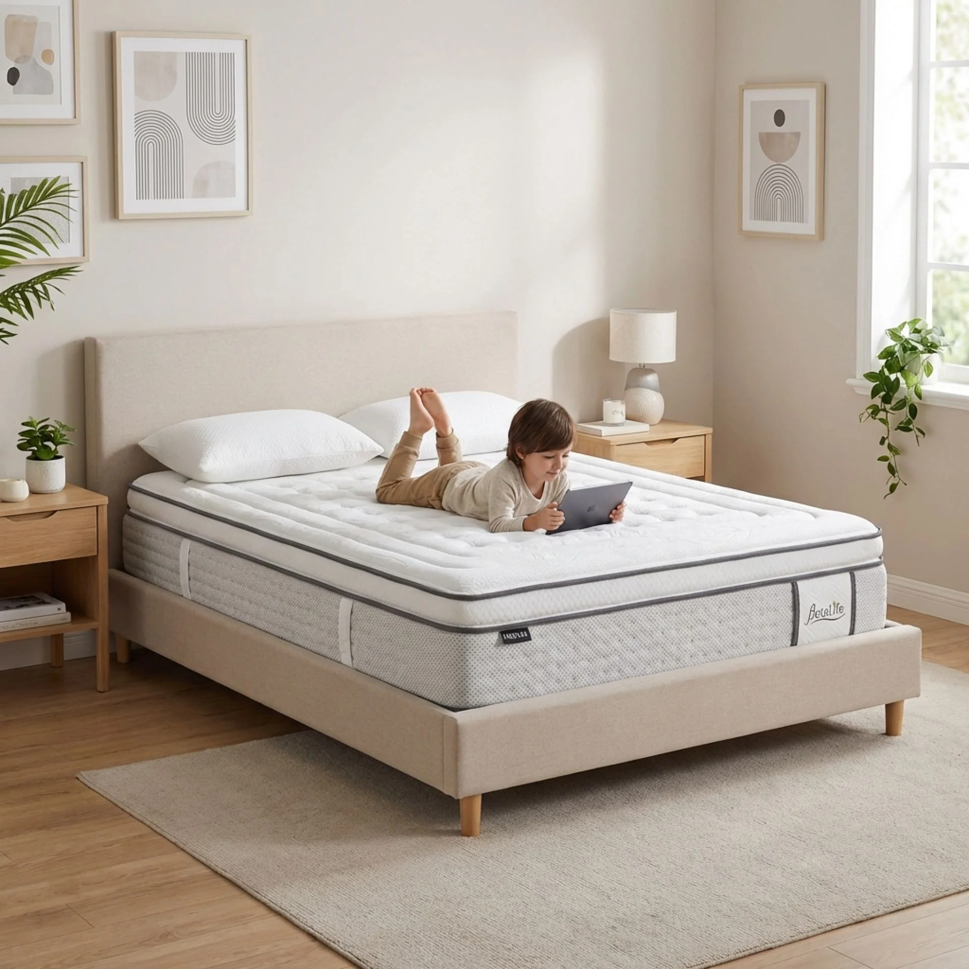 Natureblend Elite Latex Medium Firm Mattress - Double - Image 19