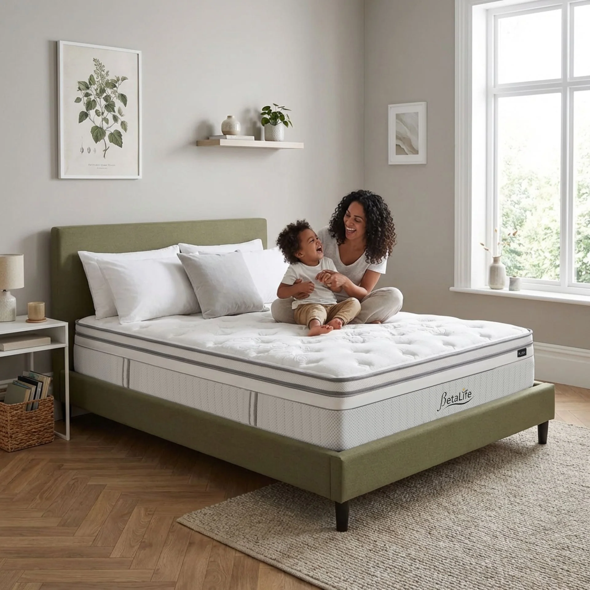 Natureblend Prime 5 Zone Pocket Spring Plush Mattress - Double - Image 16