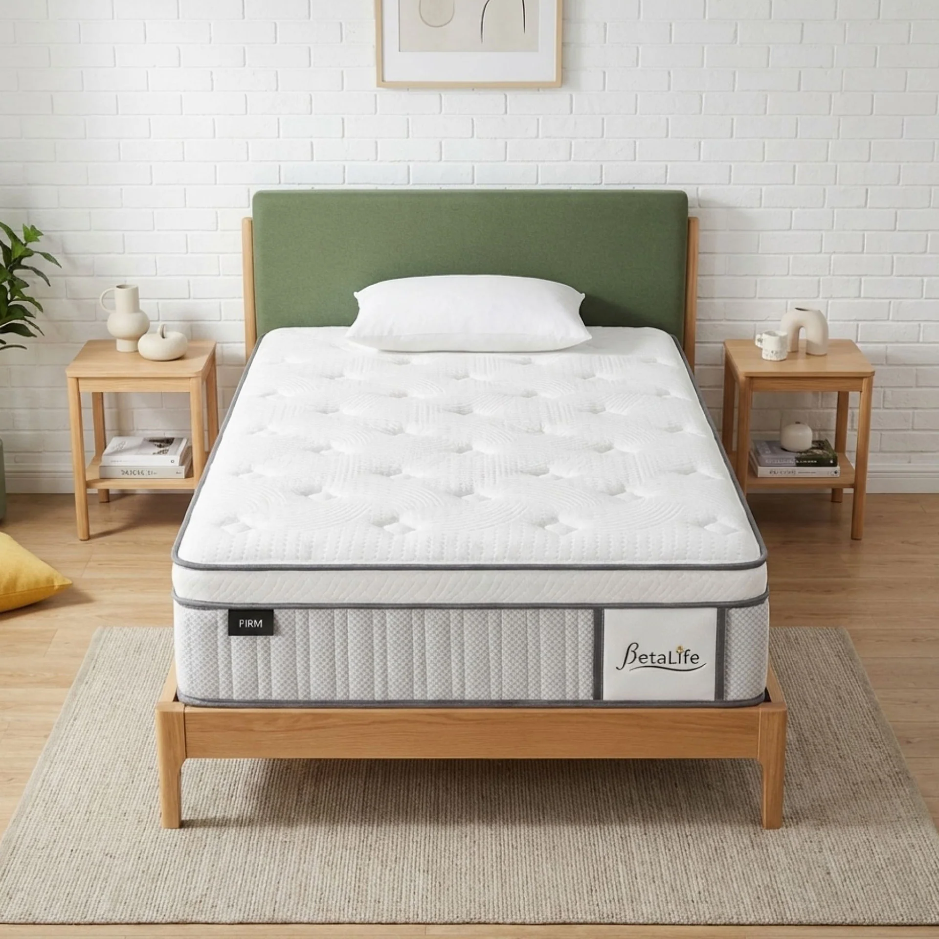 Natureblend Pro Memory Foam Firm Mattress - King Single