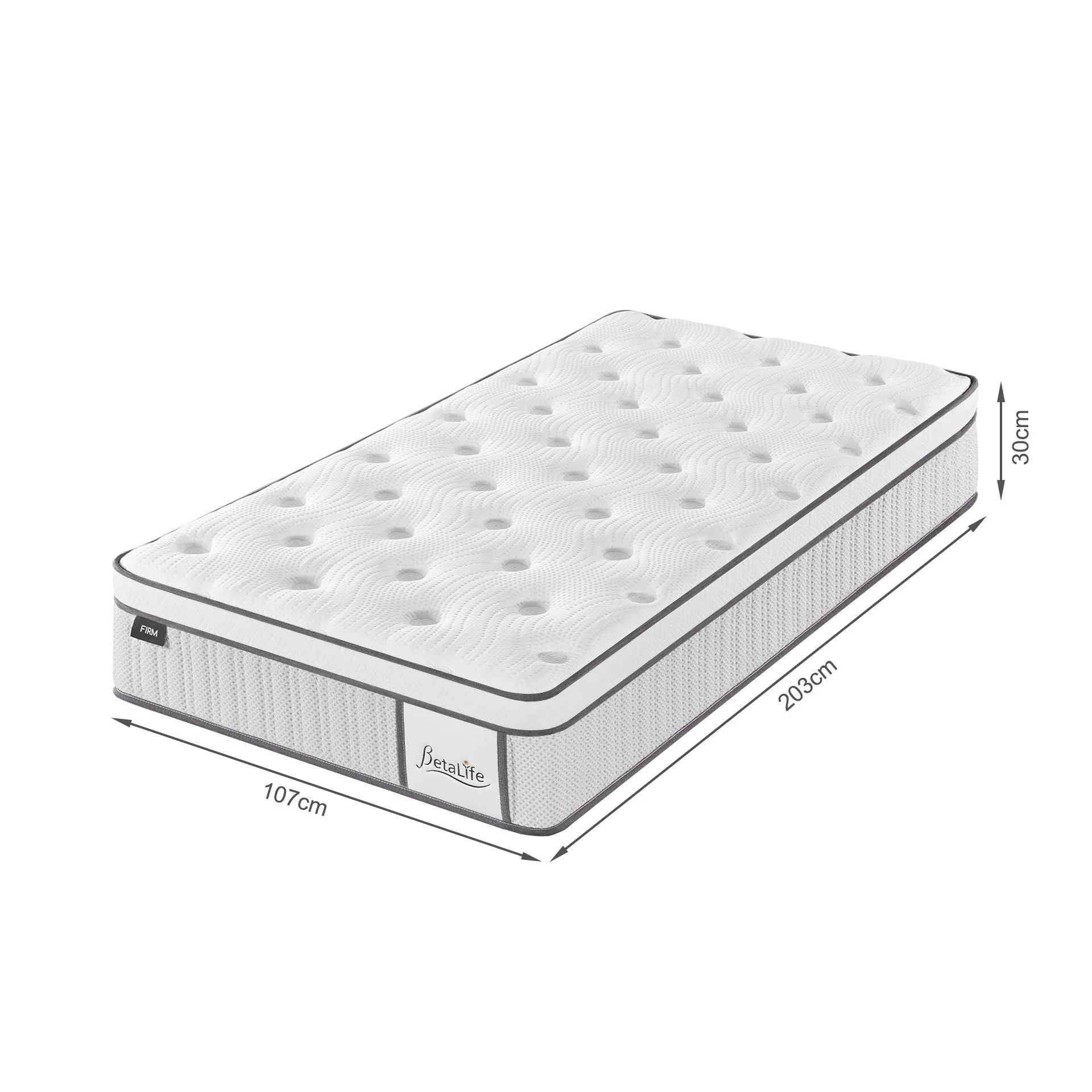 Natureblend Pro Memory Foam Firm Mattress - King Single - Image 12