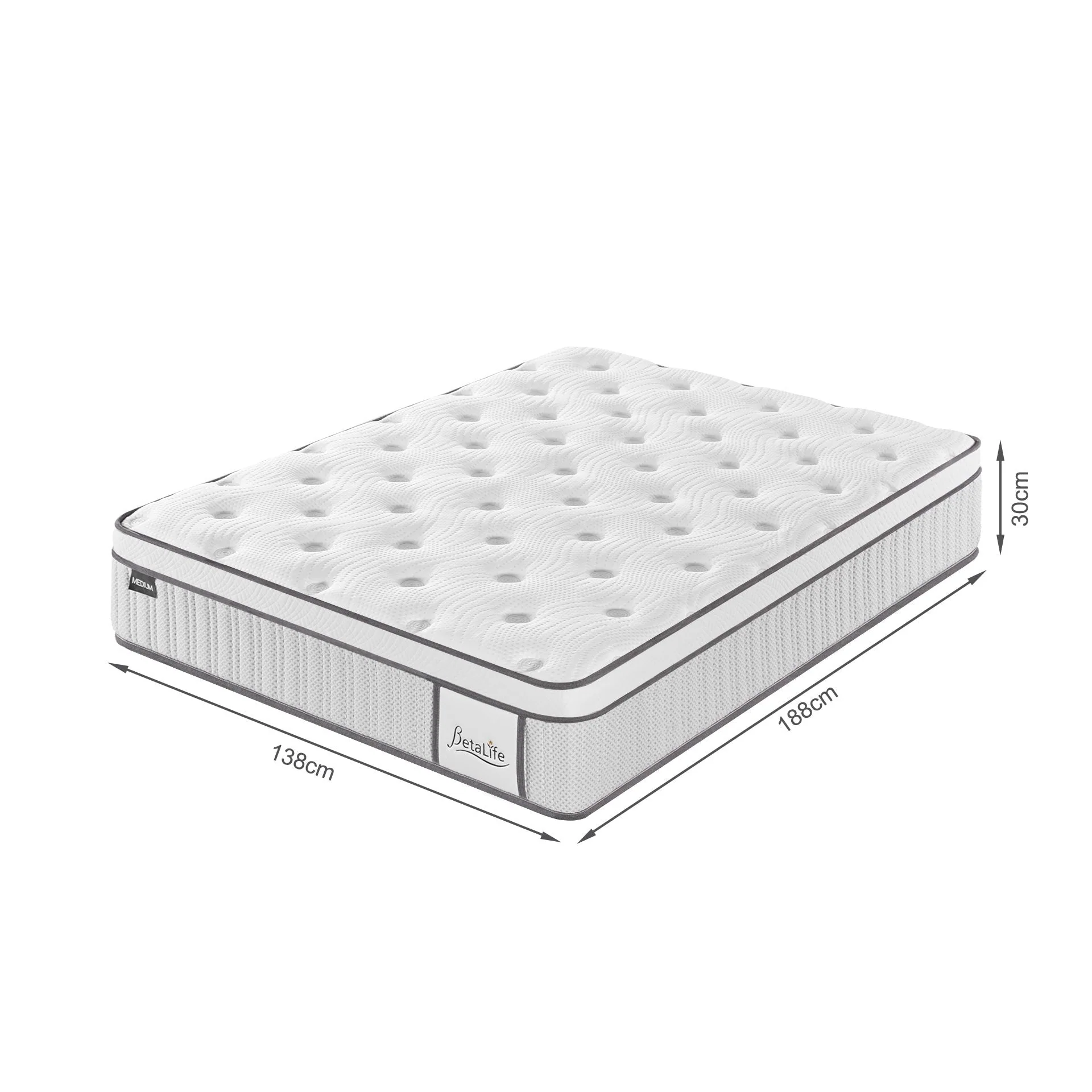 Natureblend Pro Memory Foam Medium Mattress - Double - Image 13