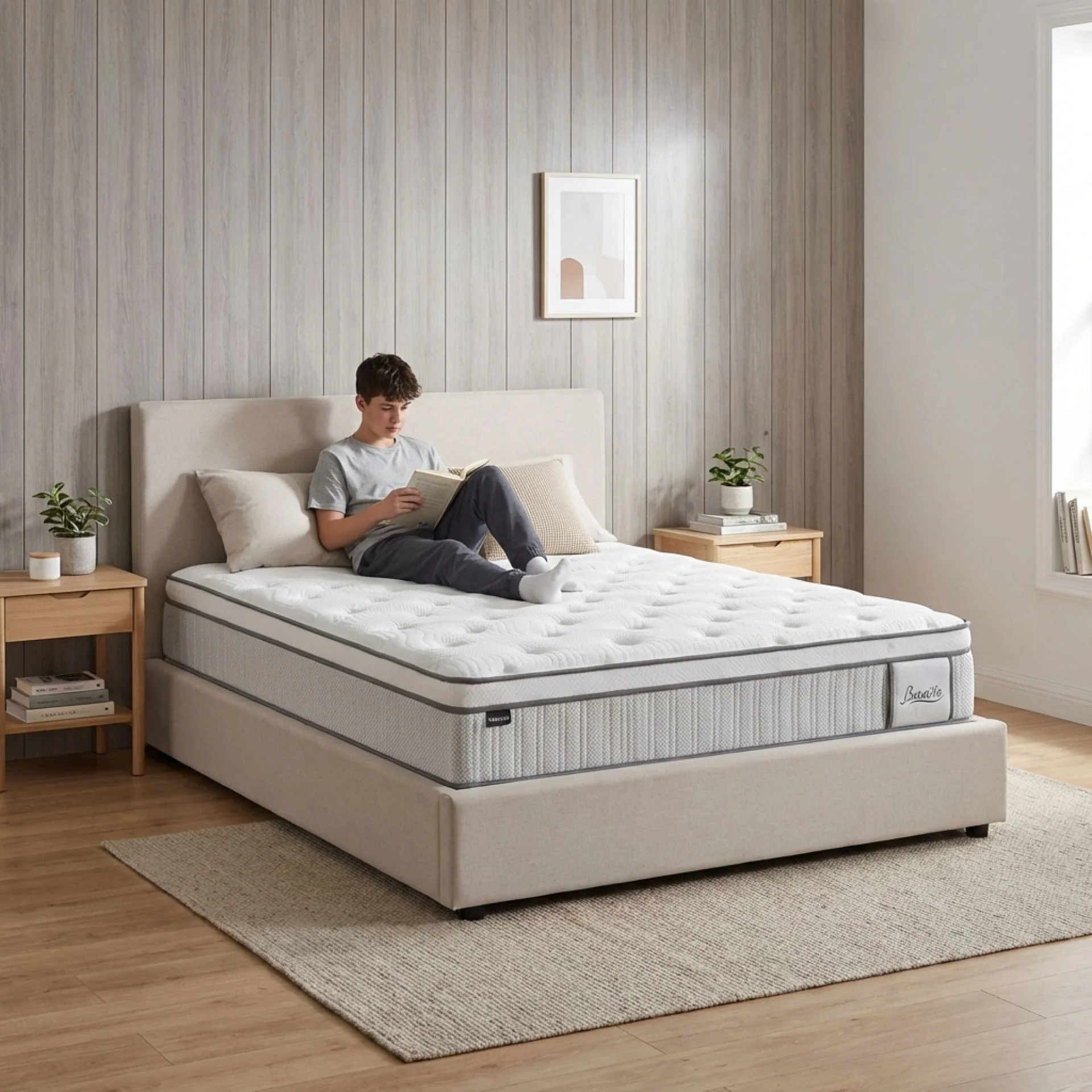 Natureblend Pro Memory Foam Medium Mattress - Super King - Image 18
