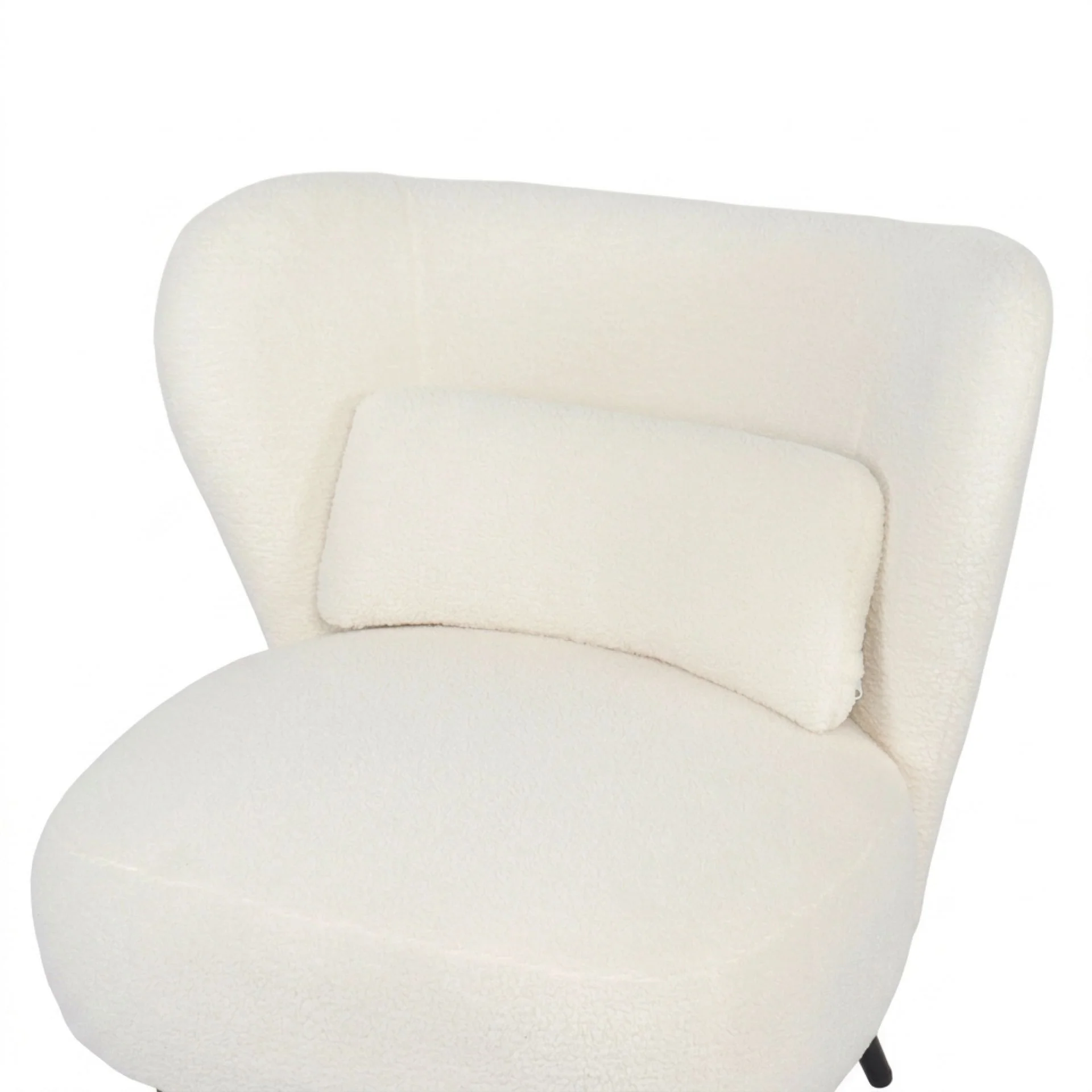 Nook Boucle Armchair - White - Image 11
