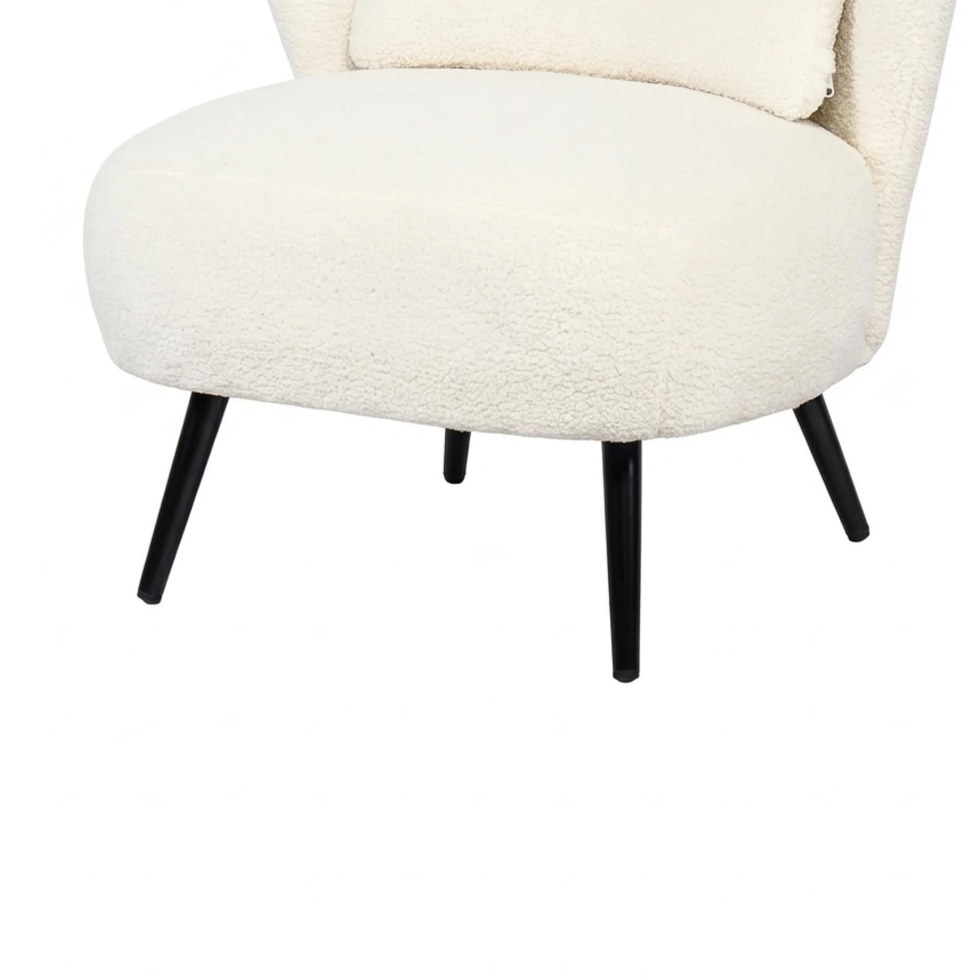 Nook Boucle Armchair - White - Image 12