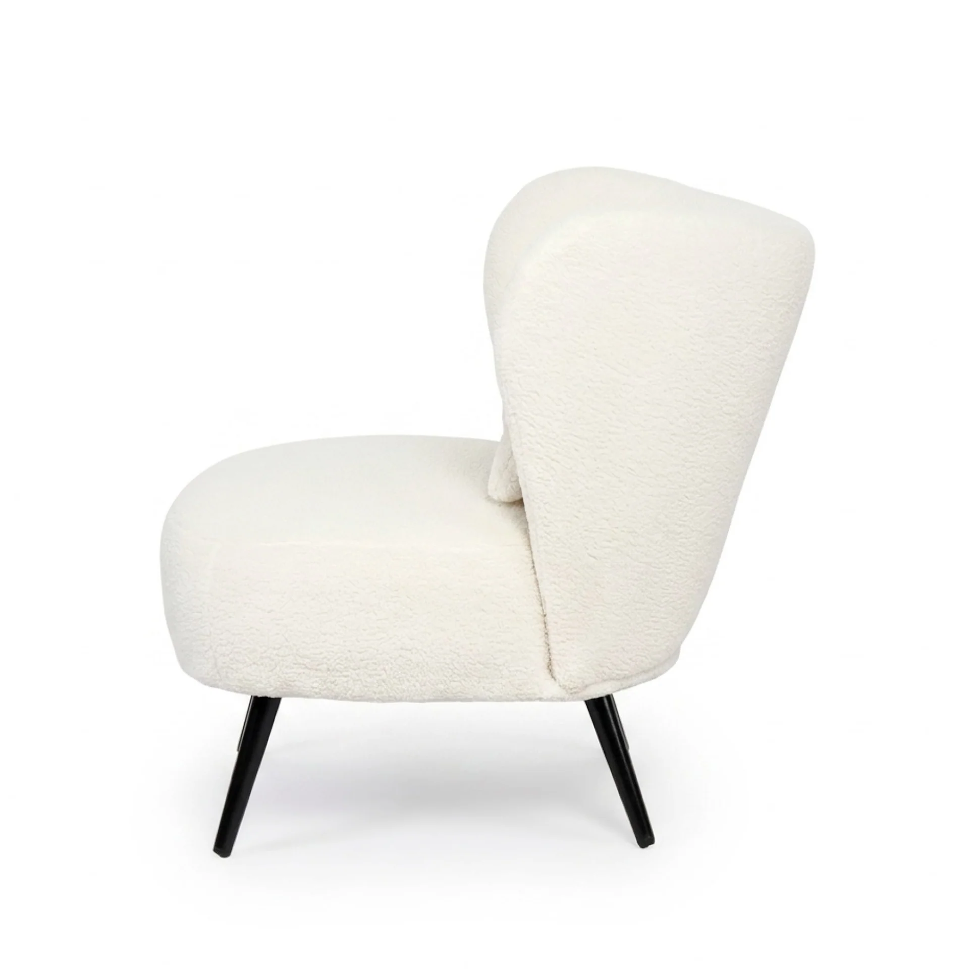 Nook Boucle Armchair - White - Image 9