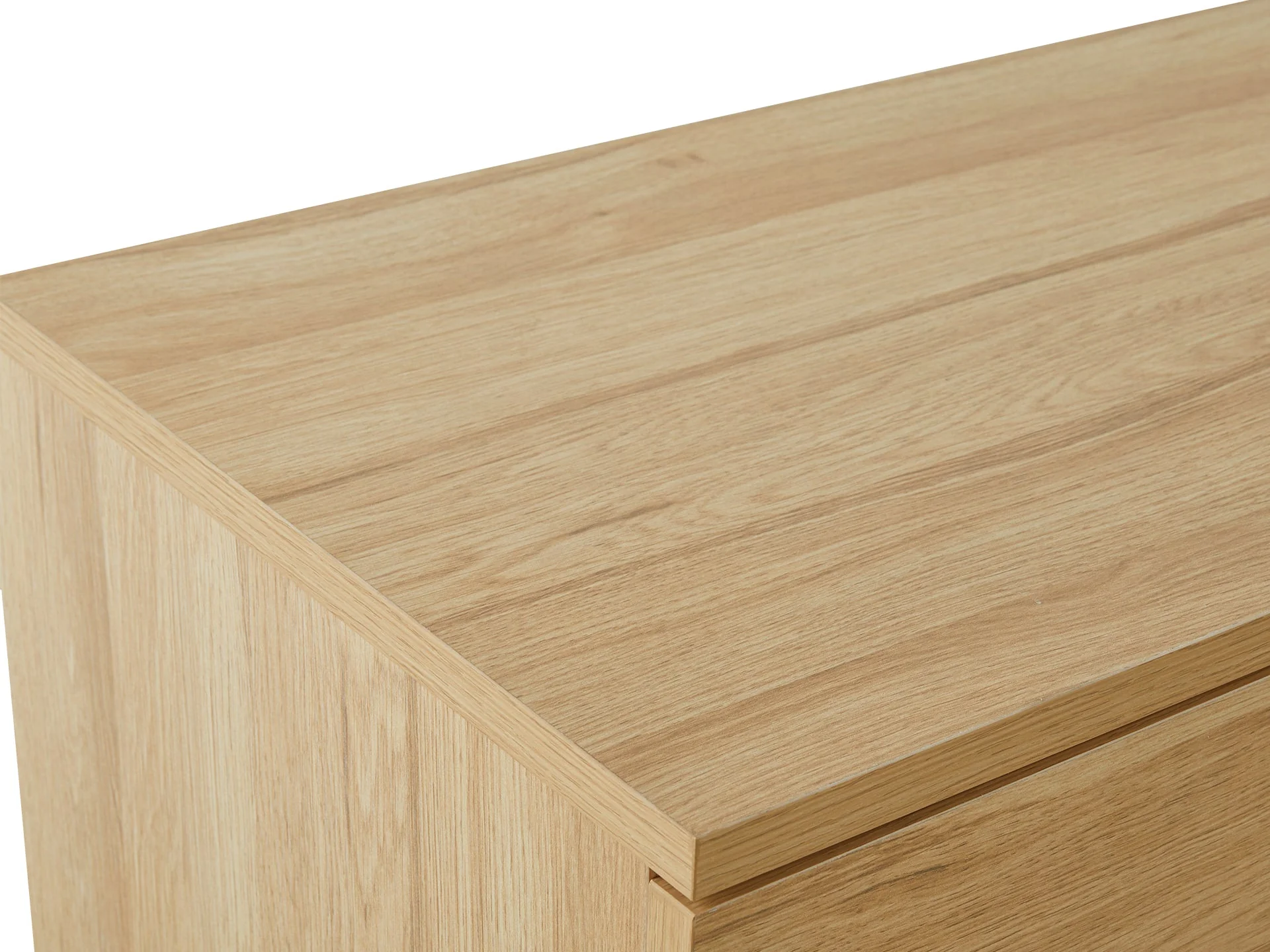 Ocala Tallboy 4 Drawer Chest Dresser - Oak - Image 8