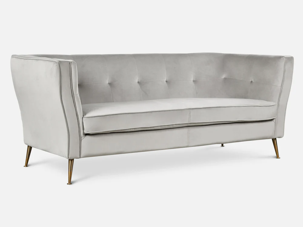 OSLO Sofa Set 2PCS - LIGHT GREY - Image 6