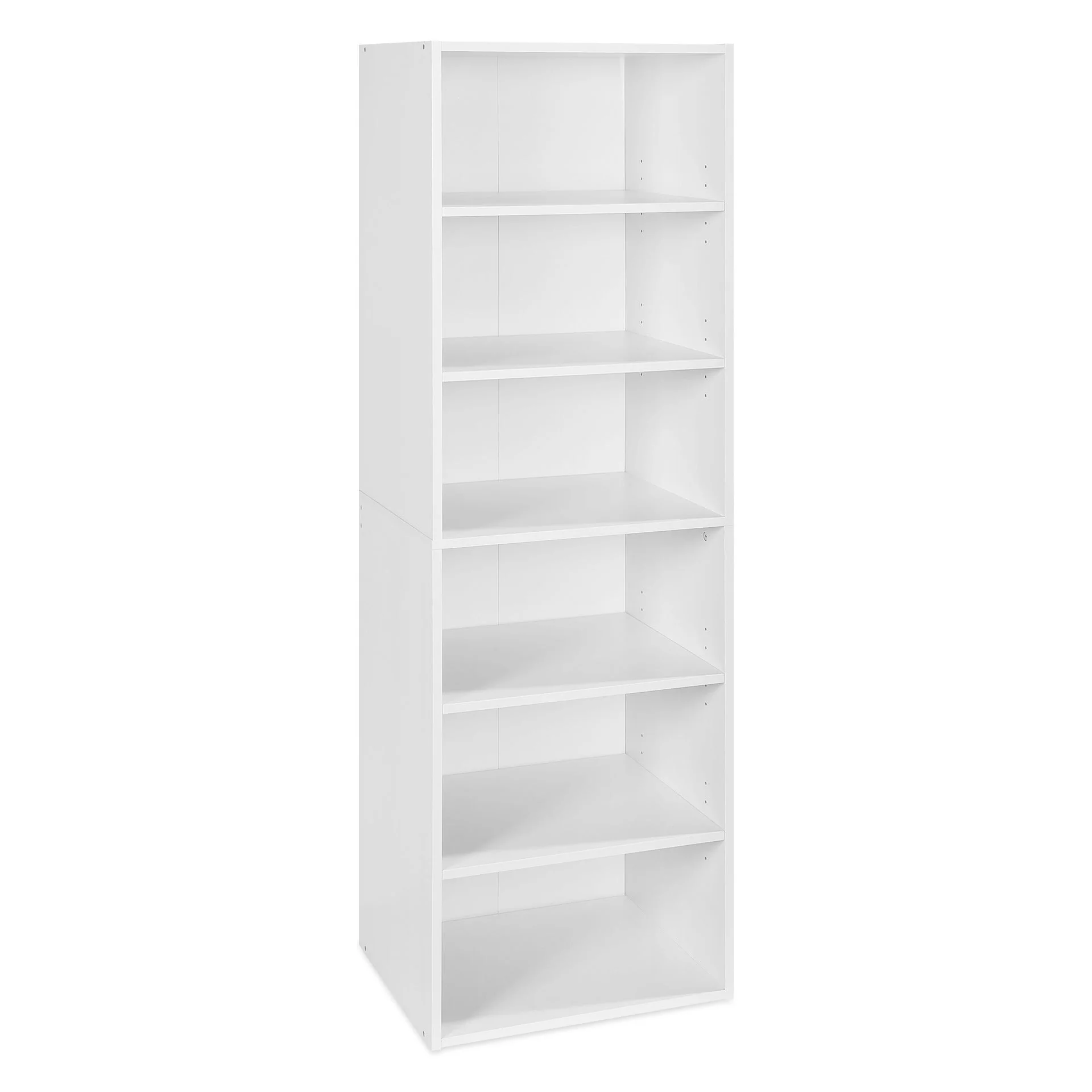Payette 6 Shelf Wardrobe - WHITE - Image 2