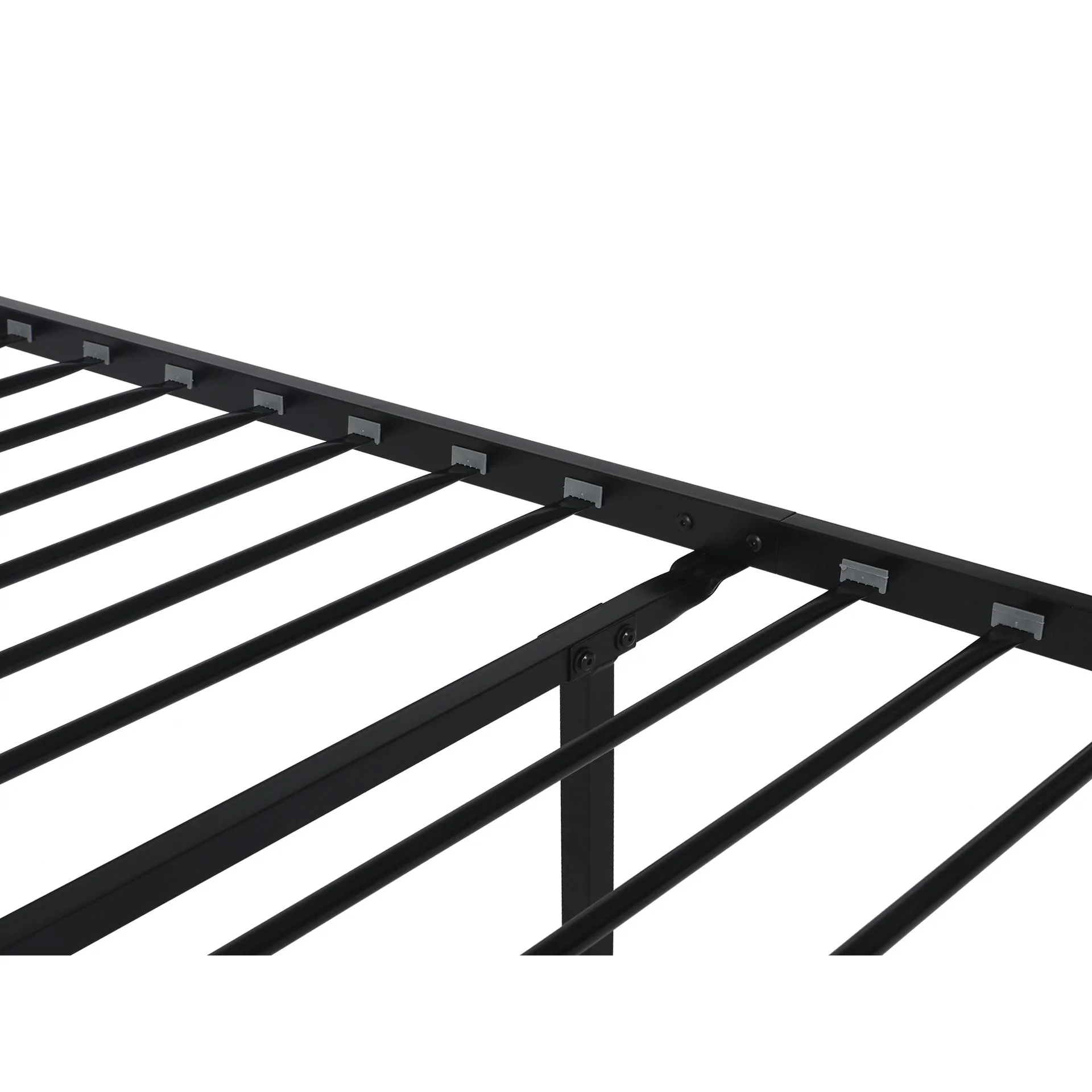 Picton Double Metal Bed Frame - Black - Image 10