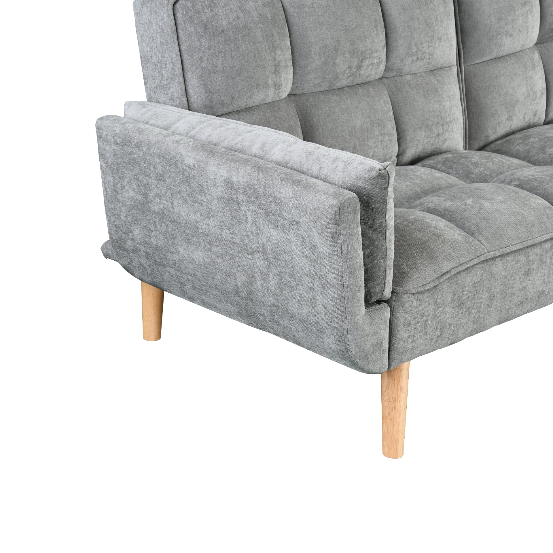 Puna 3 Seater Sofa Bed - Dark Grey - Image 19