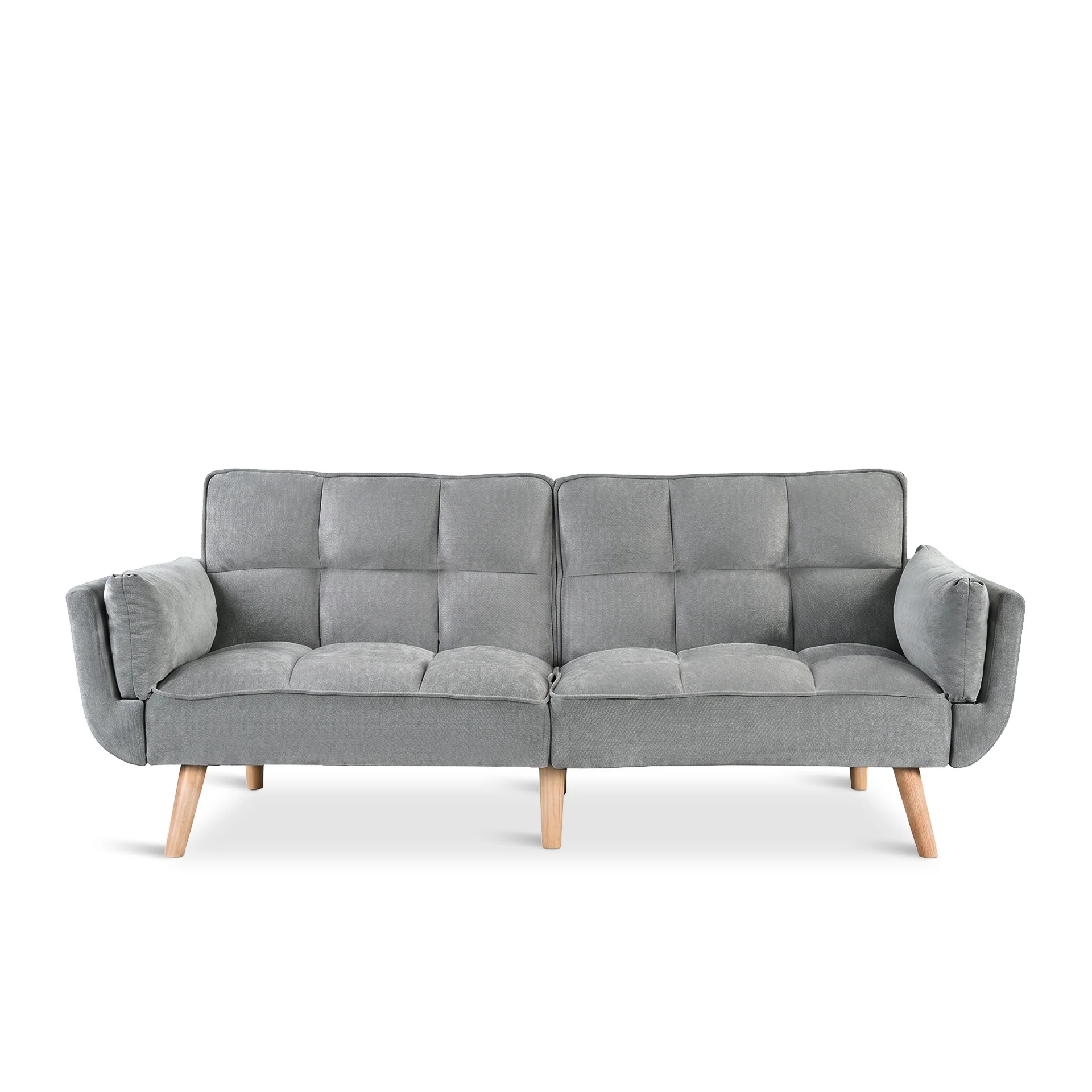 Puna 3 Seater Sofa Bed - Dark Grey - Image 9