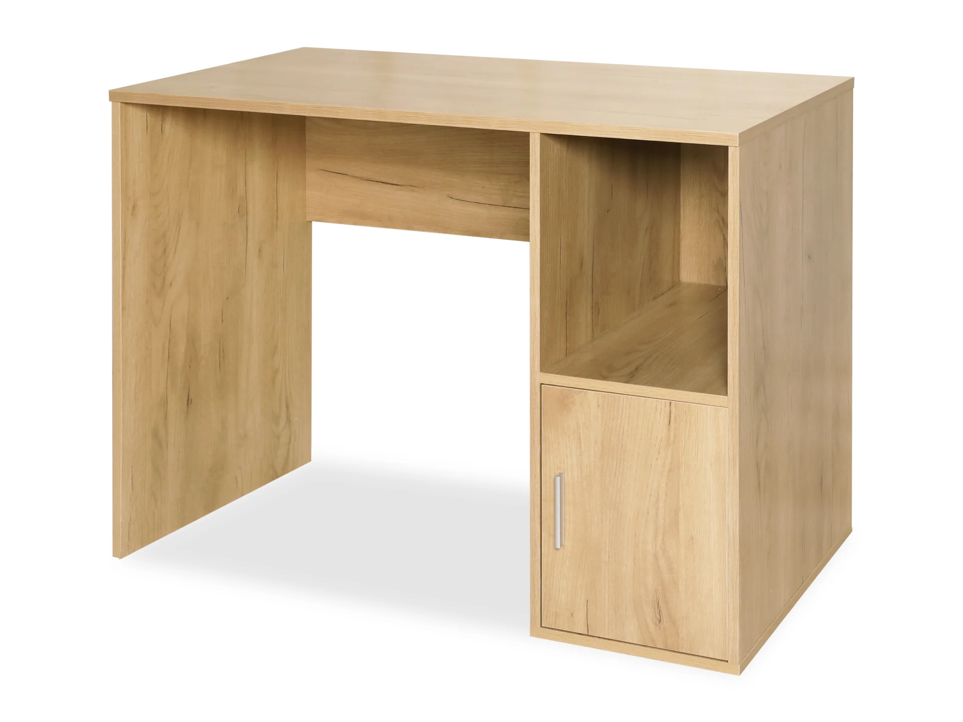 REECE 100CM Computer Desk - Oak - Image 3