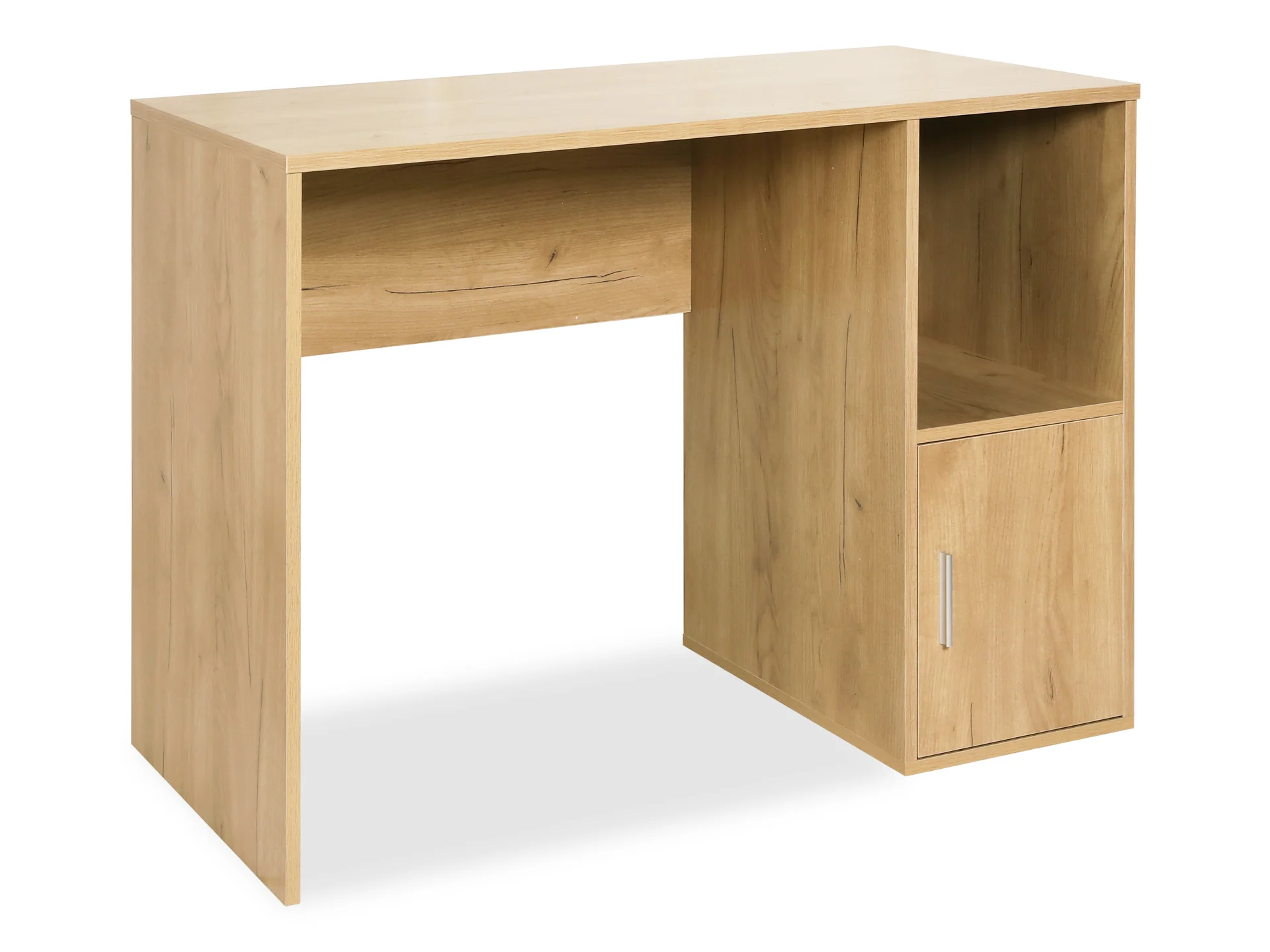 REECE 100CM Computer Desk - Oak - Image 4