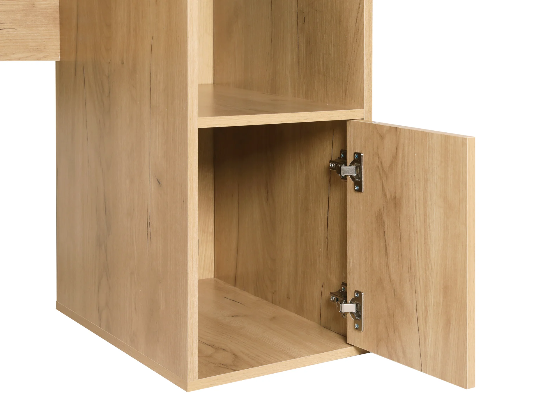 REECE 100CM Computer Desk - Oak - Image 7
