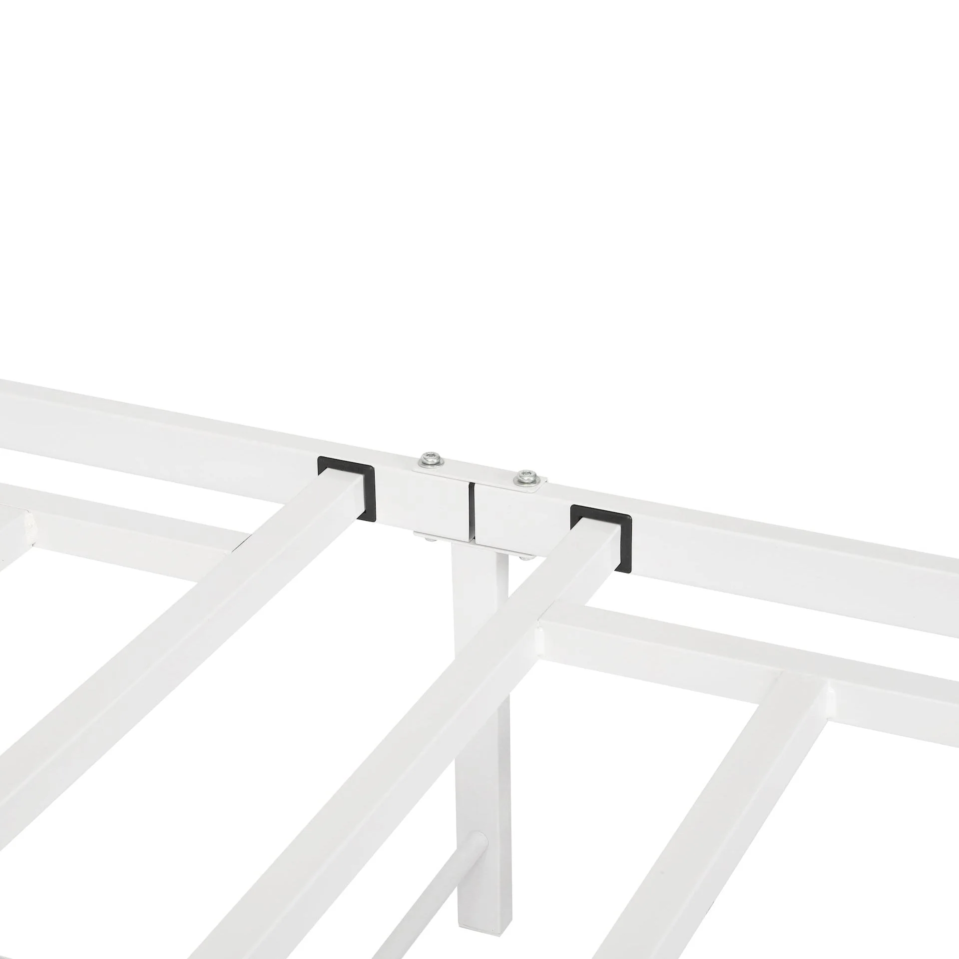 Ruby Single Metal Bed Frame - White - Image 12