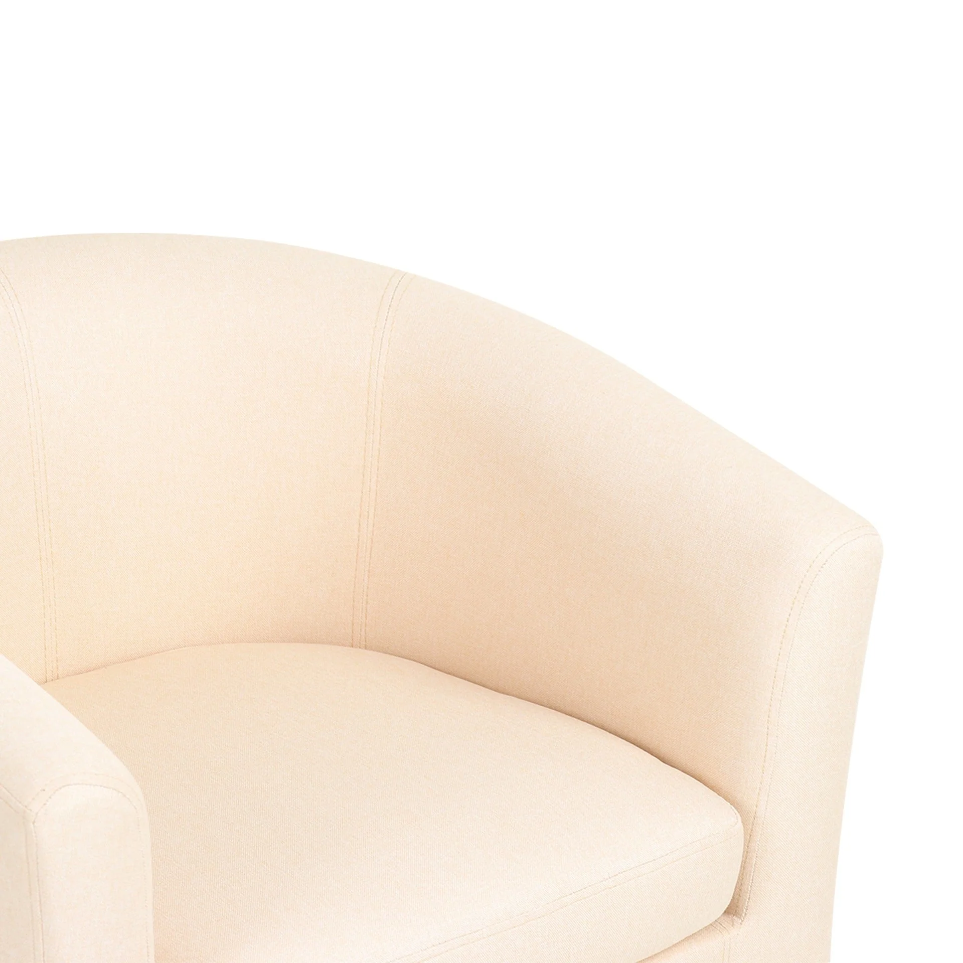 Ryan Tub Armchair - Beige - Image 13