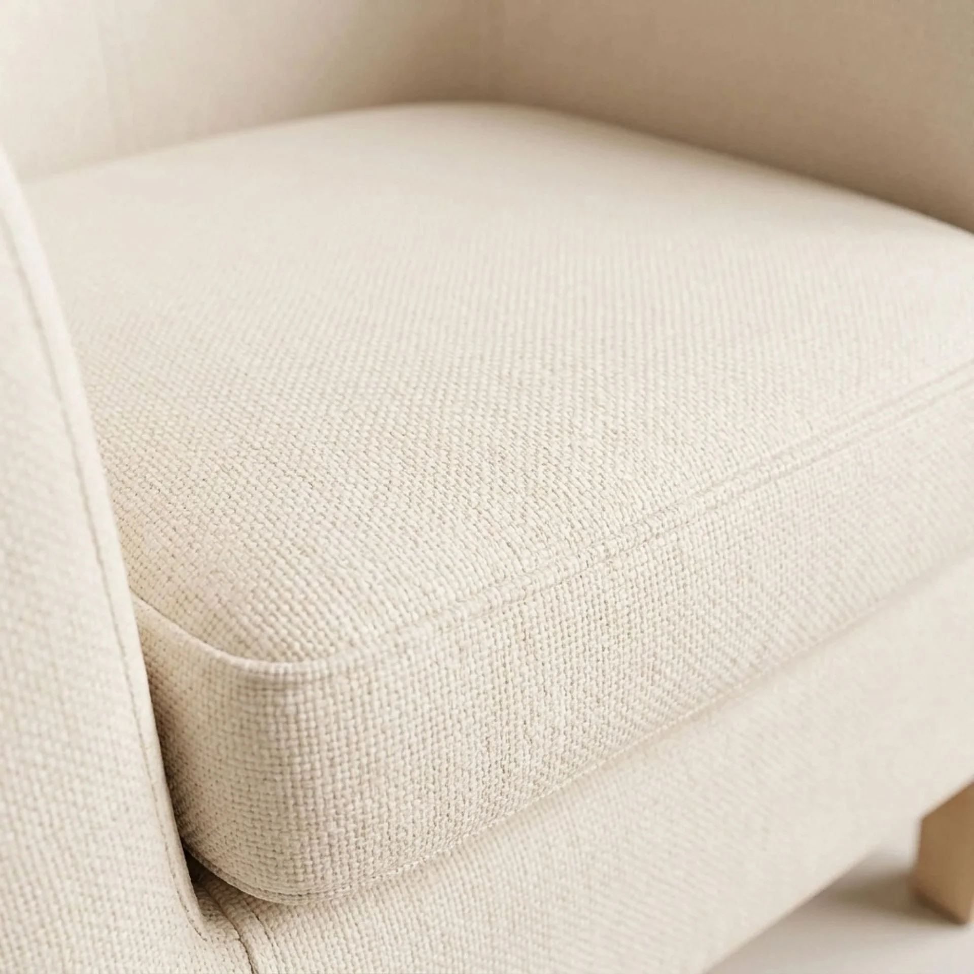 Ryan Tub Armchair - Beige - Image 6