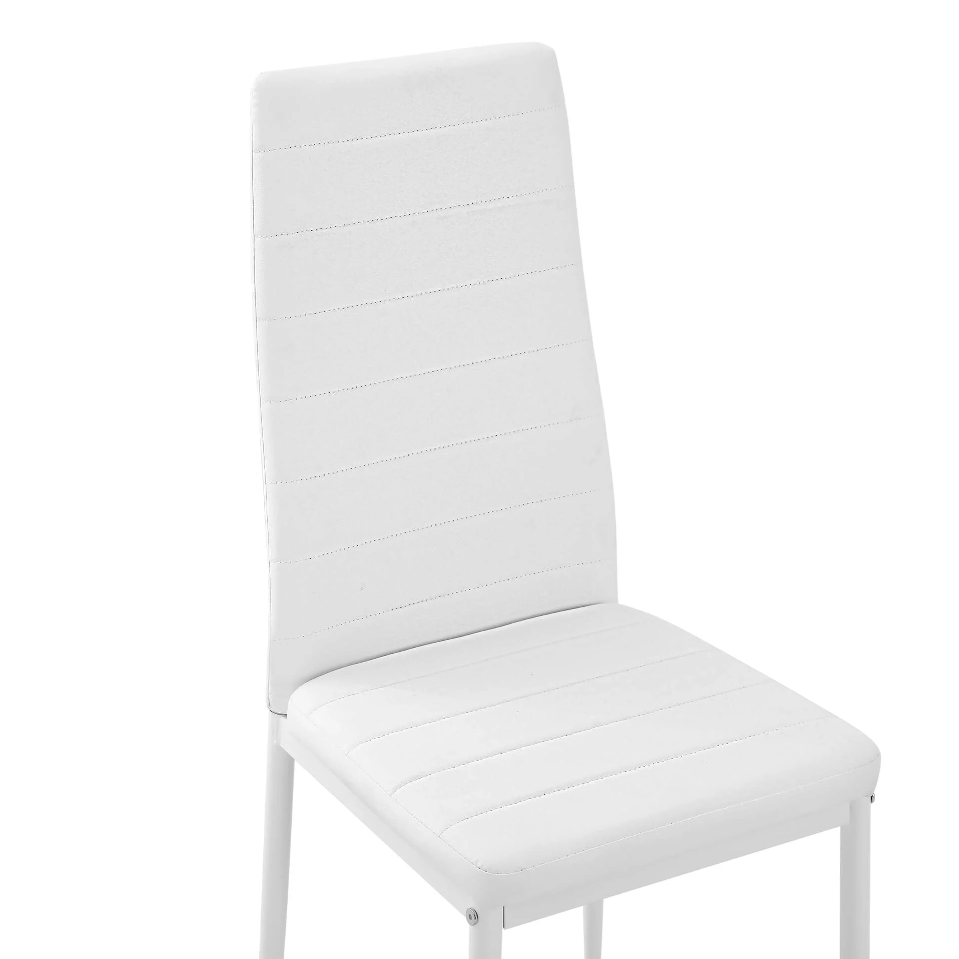 Samuel 5 Piece 1.4m Dining Set - White - Image 8