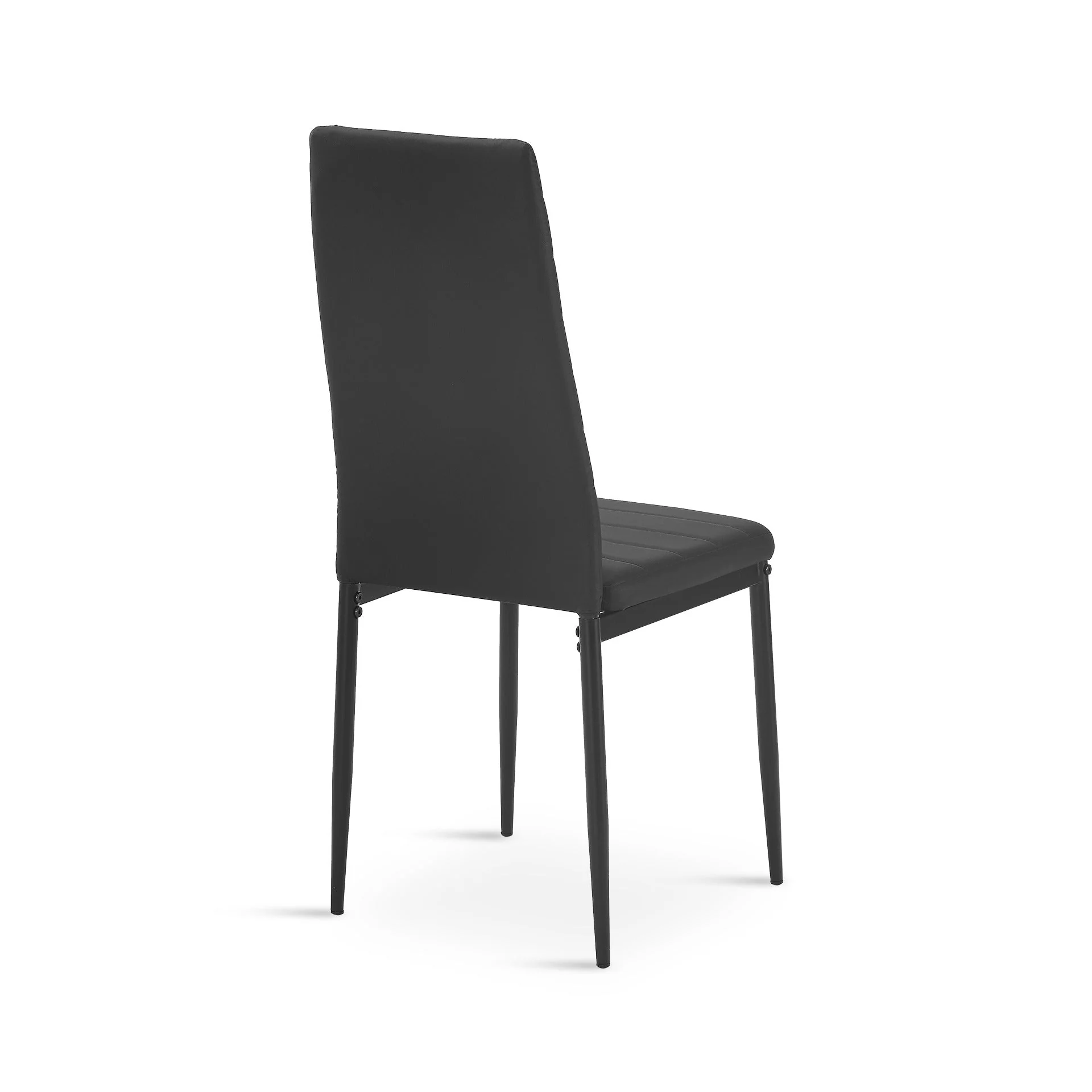 Samuel 7 Piece 1.8m Dining Set - Black - Image 11