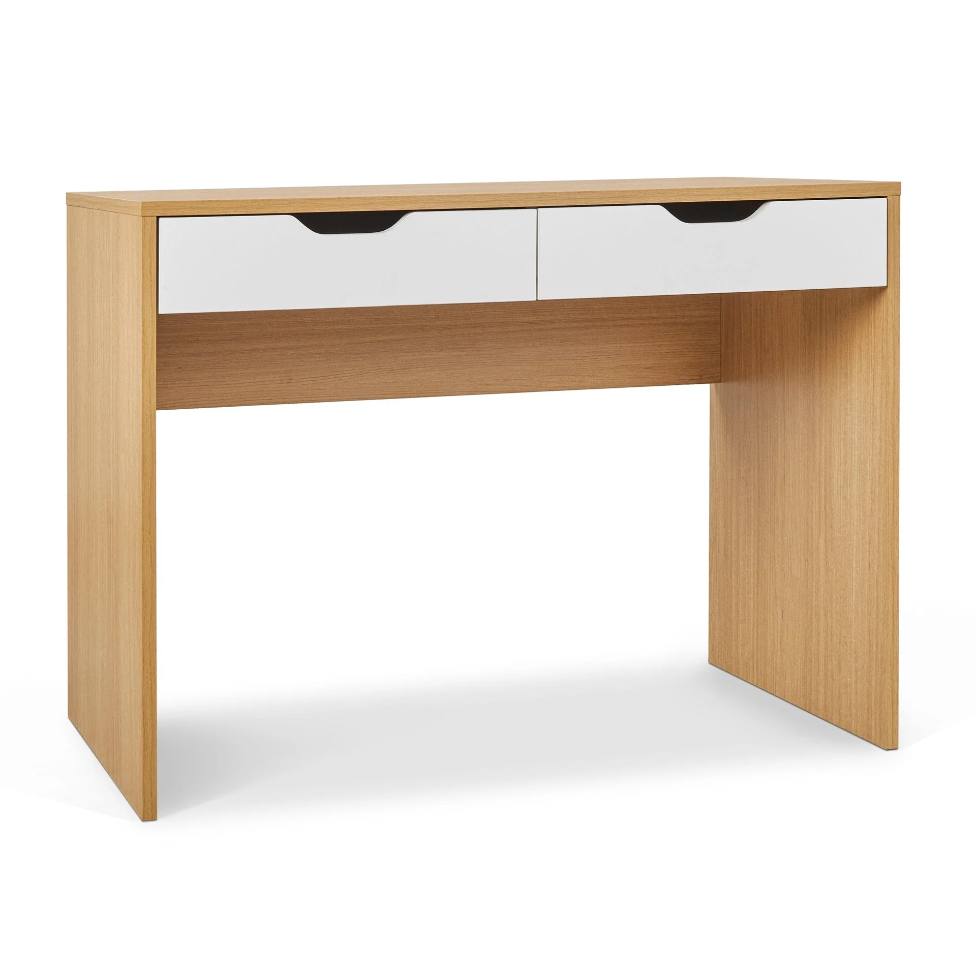 Schertz 100cm Computer Desk - Oak - Image 14