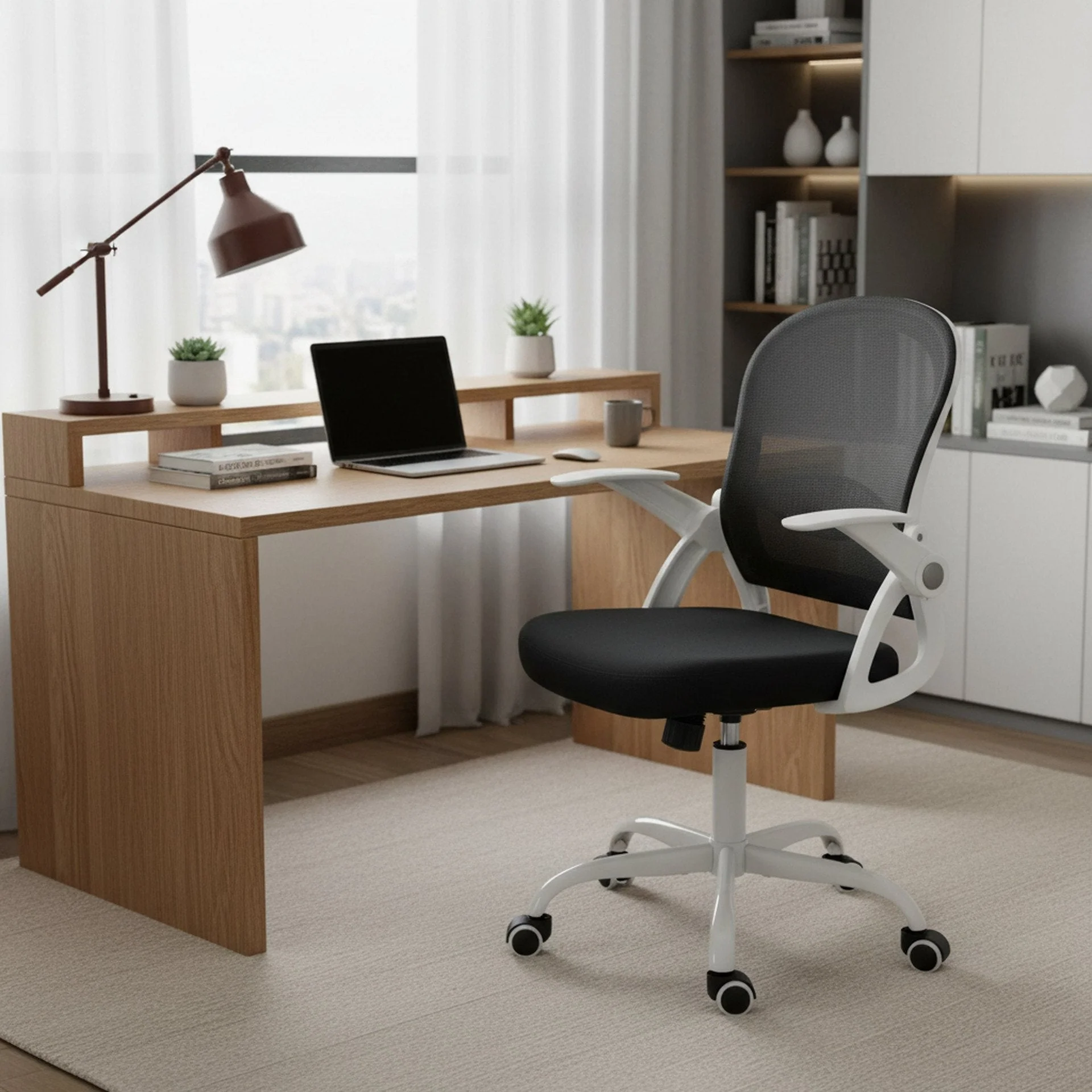 Sean Office Chair - Black - Image 4