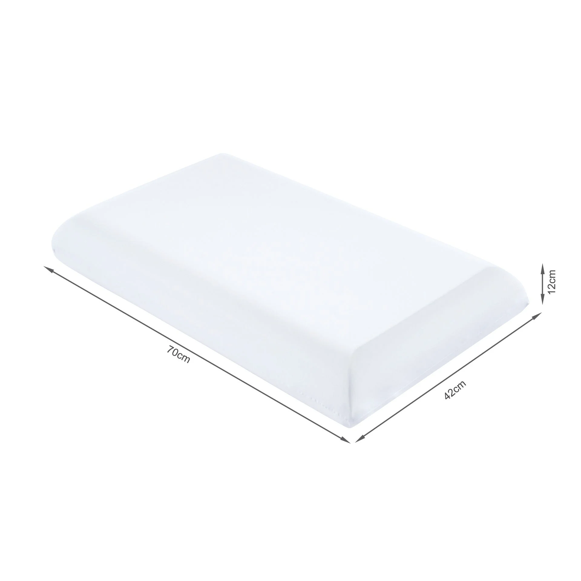 Side Sleep Pro Memory Foam Pillow 70 x 42 x 12CM - Image 14