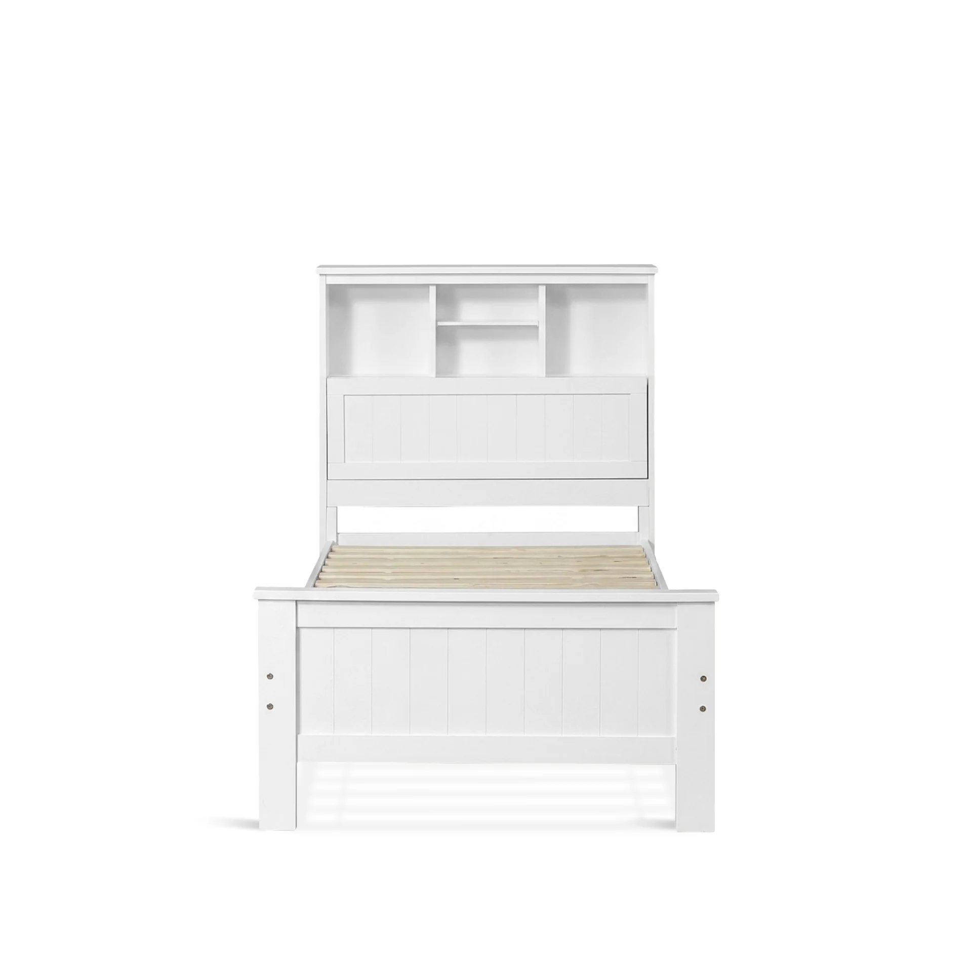 Sprout Single Wooden Bed Frame - White - Image 8