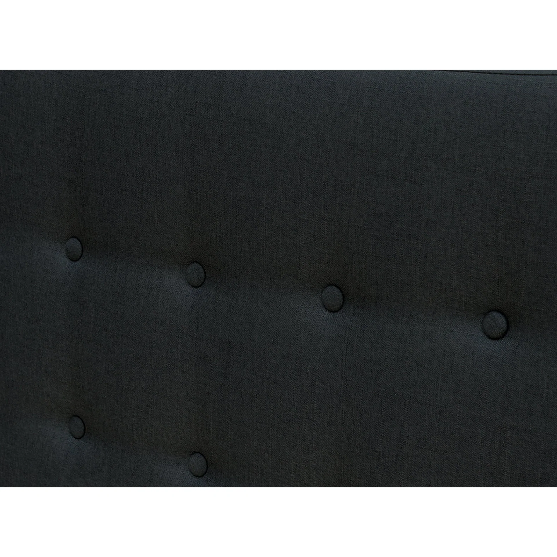 Susan Headboard Double - Black - Image 7