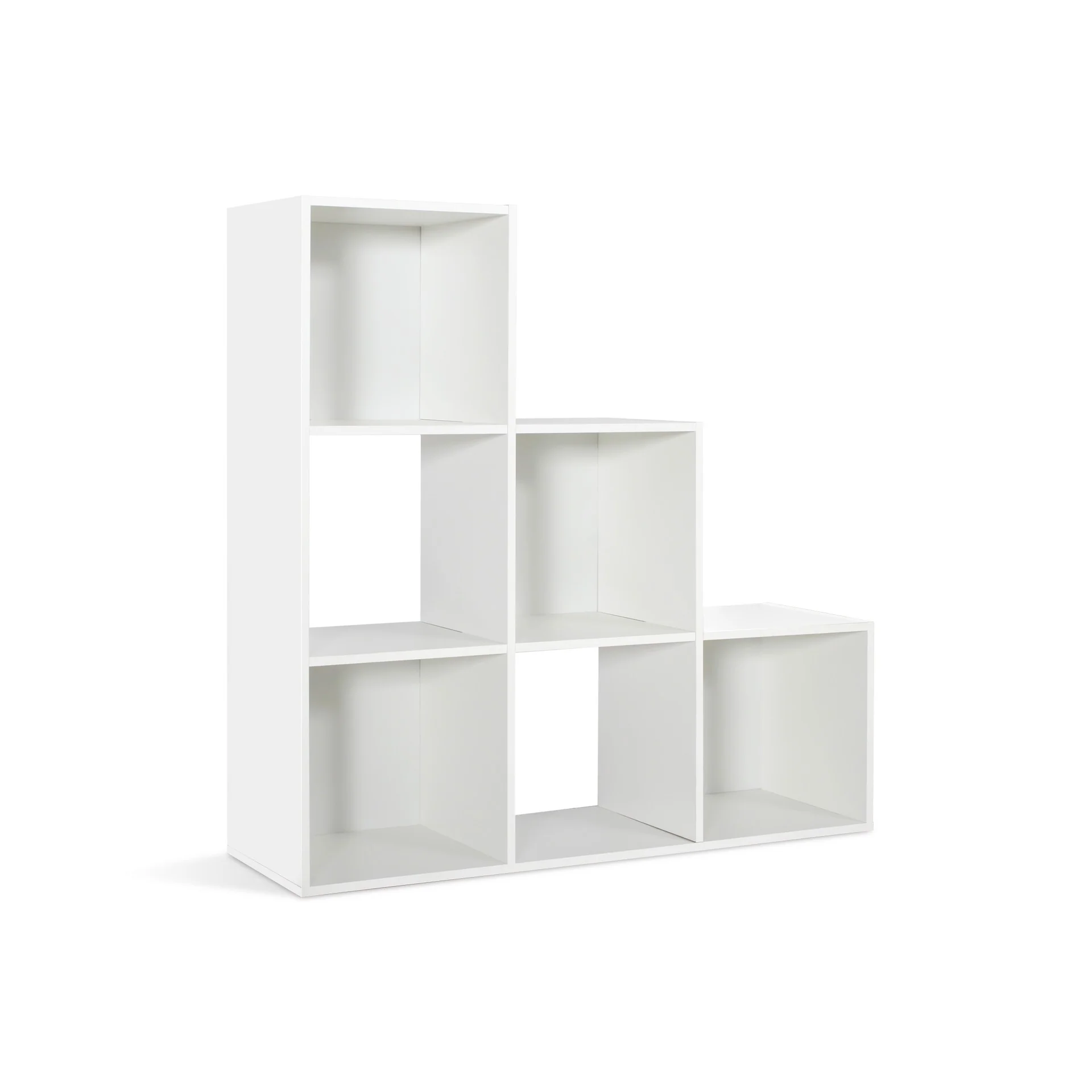 Tana 6 Cube Square Bookshelf - White - Image 7