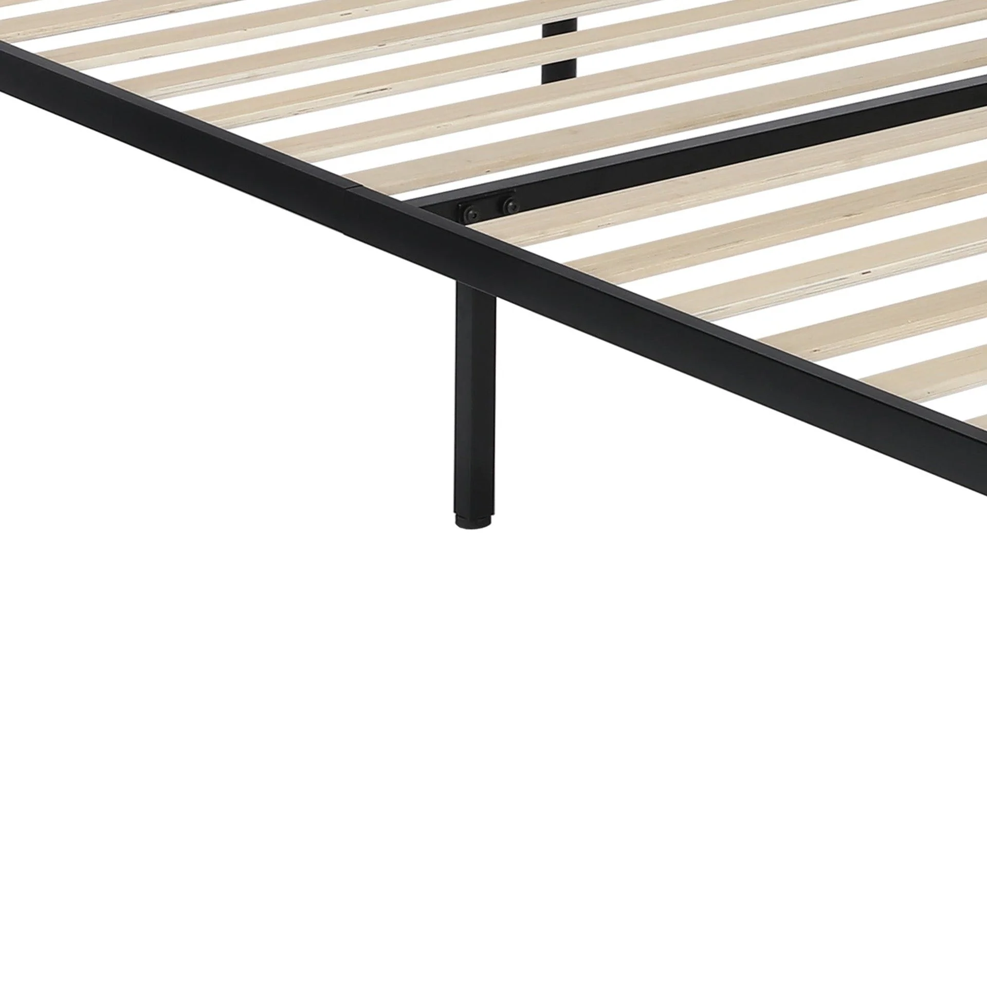 Taylor Single Metal Bed Frame - Black - Image 10