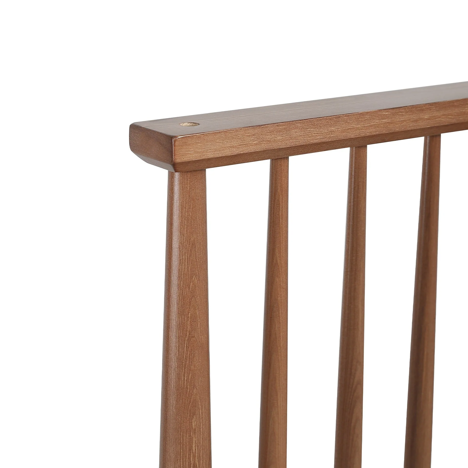 Tolmount Queen Wooden Bed Frame - Walnut - Image 7