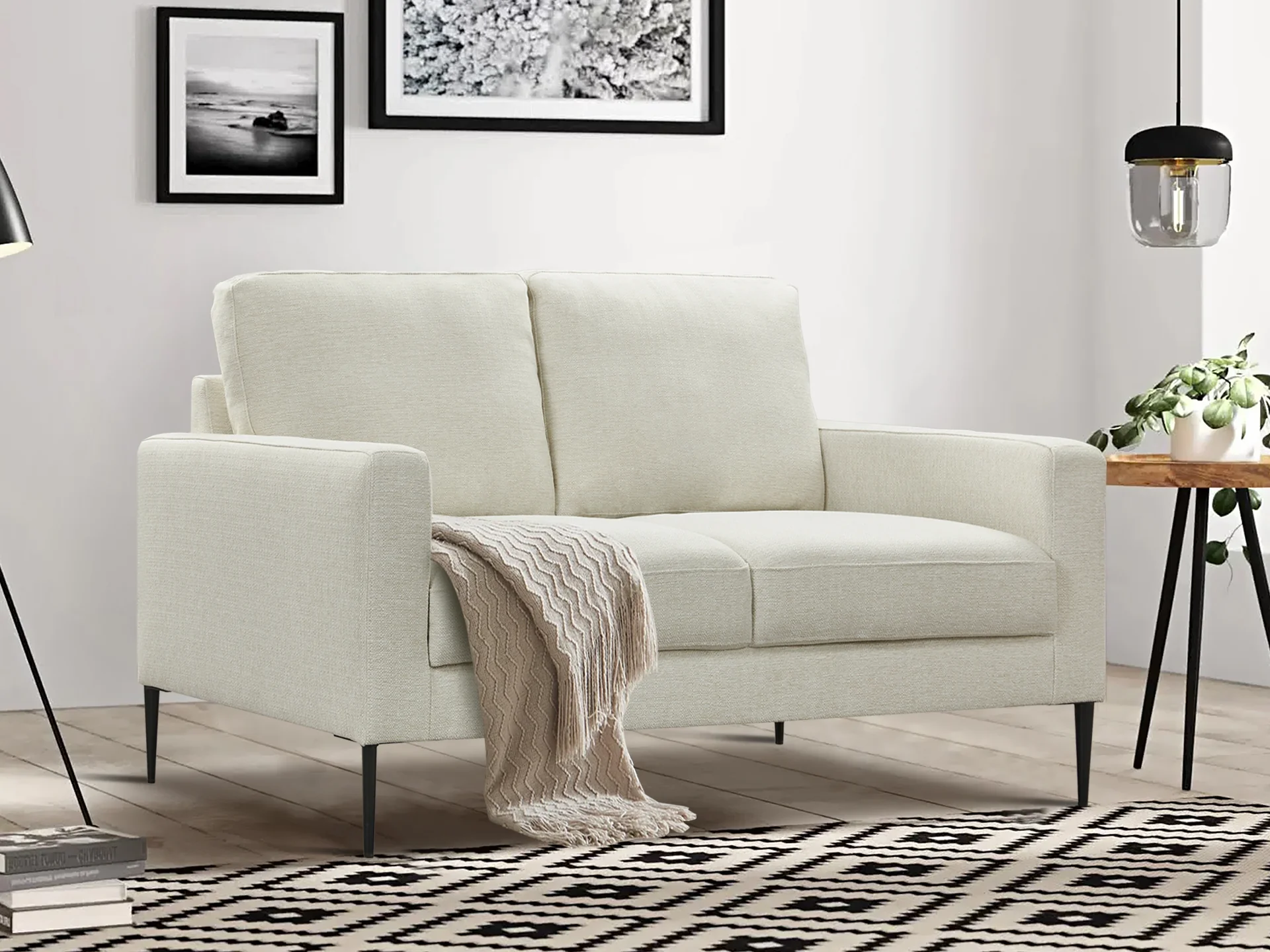 Toronto 2 Seater Sofa - Beige - Image 2