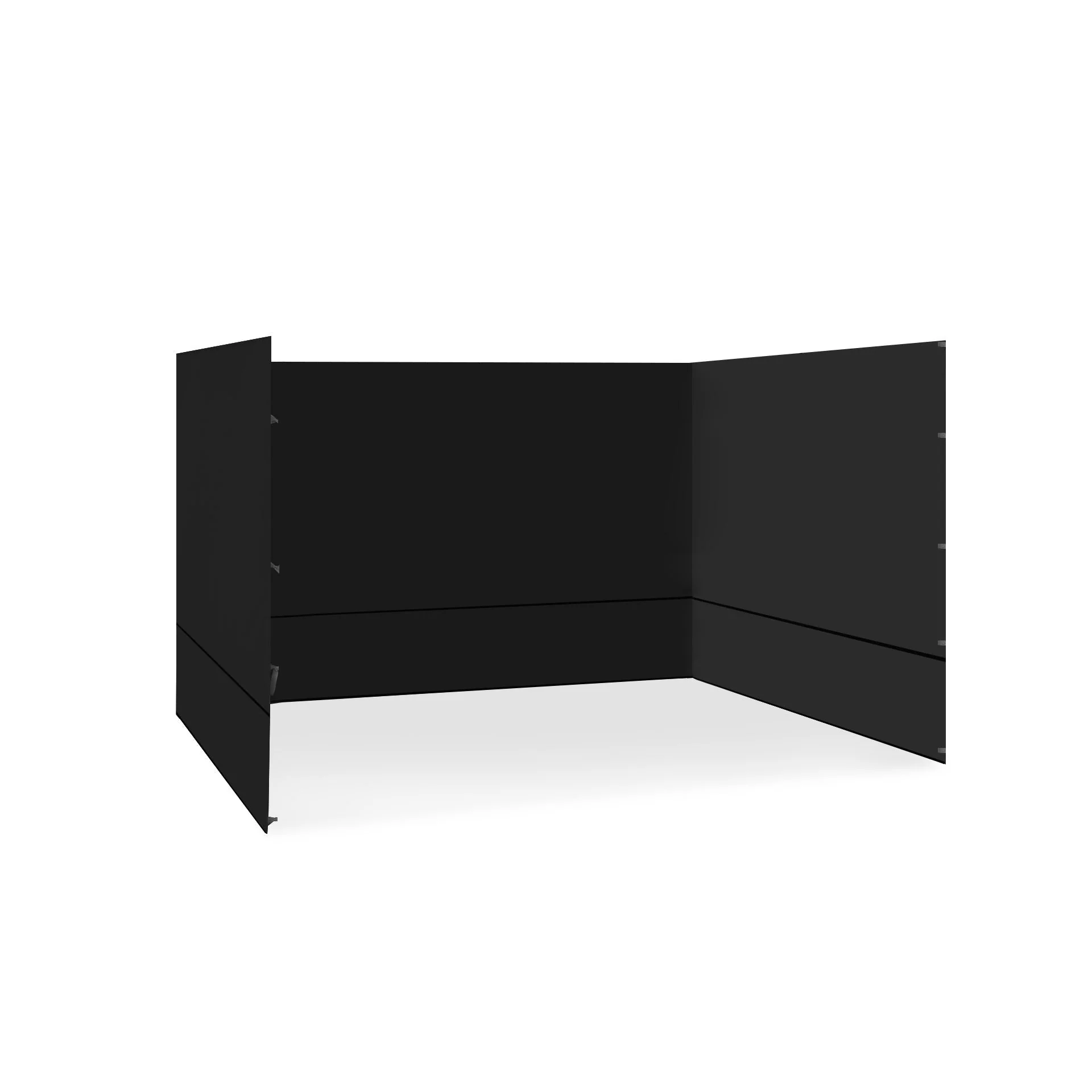 Toughout Breeze Gazebo Side Wall 3x3m - Black - Image 3