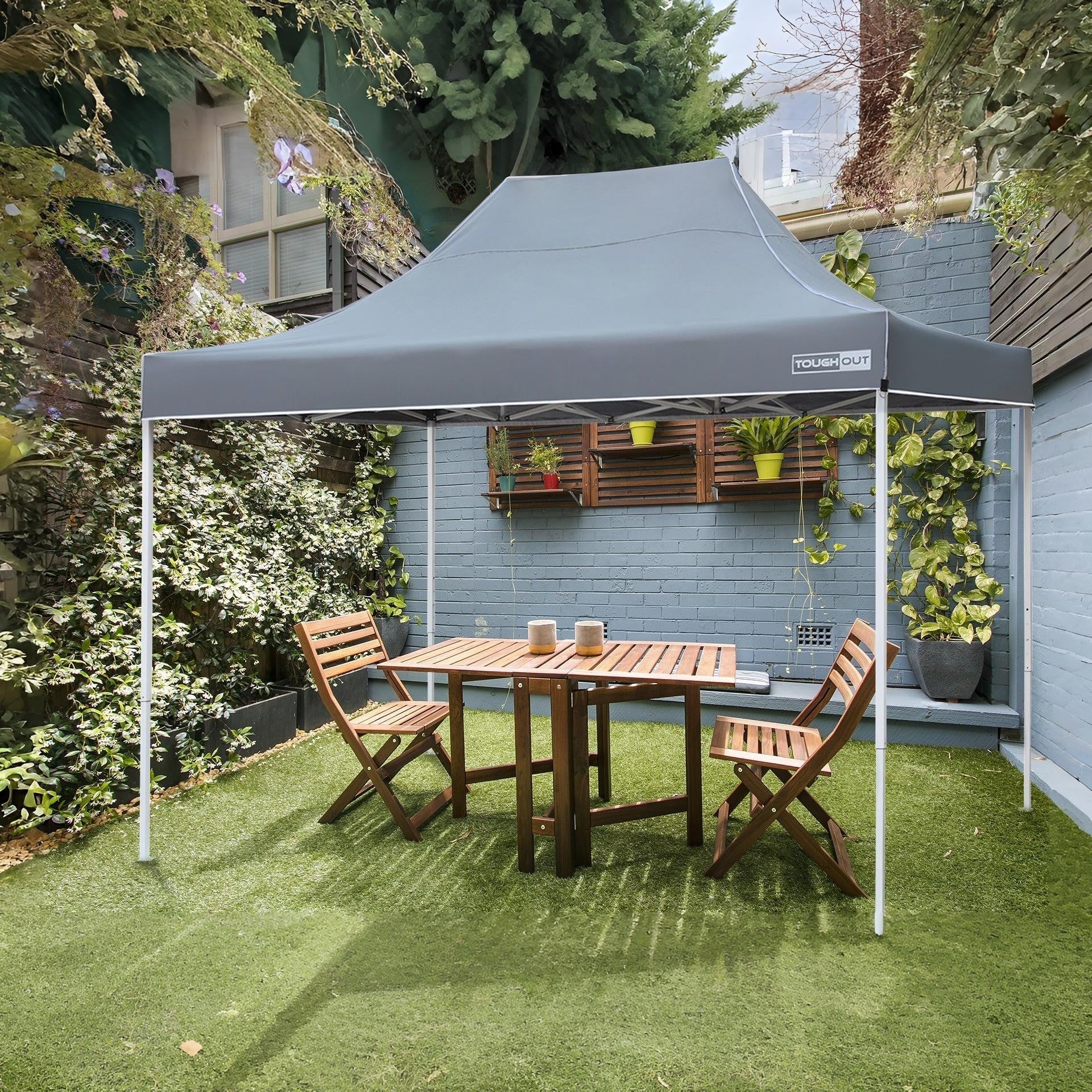 Toughout Thunderstorm Gazebo 3 x 4.5m - Grey - Image 9