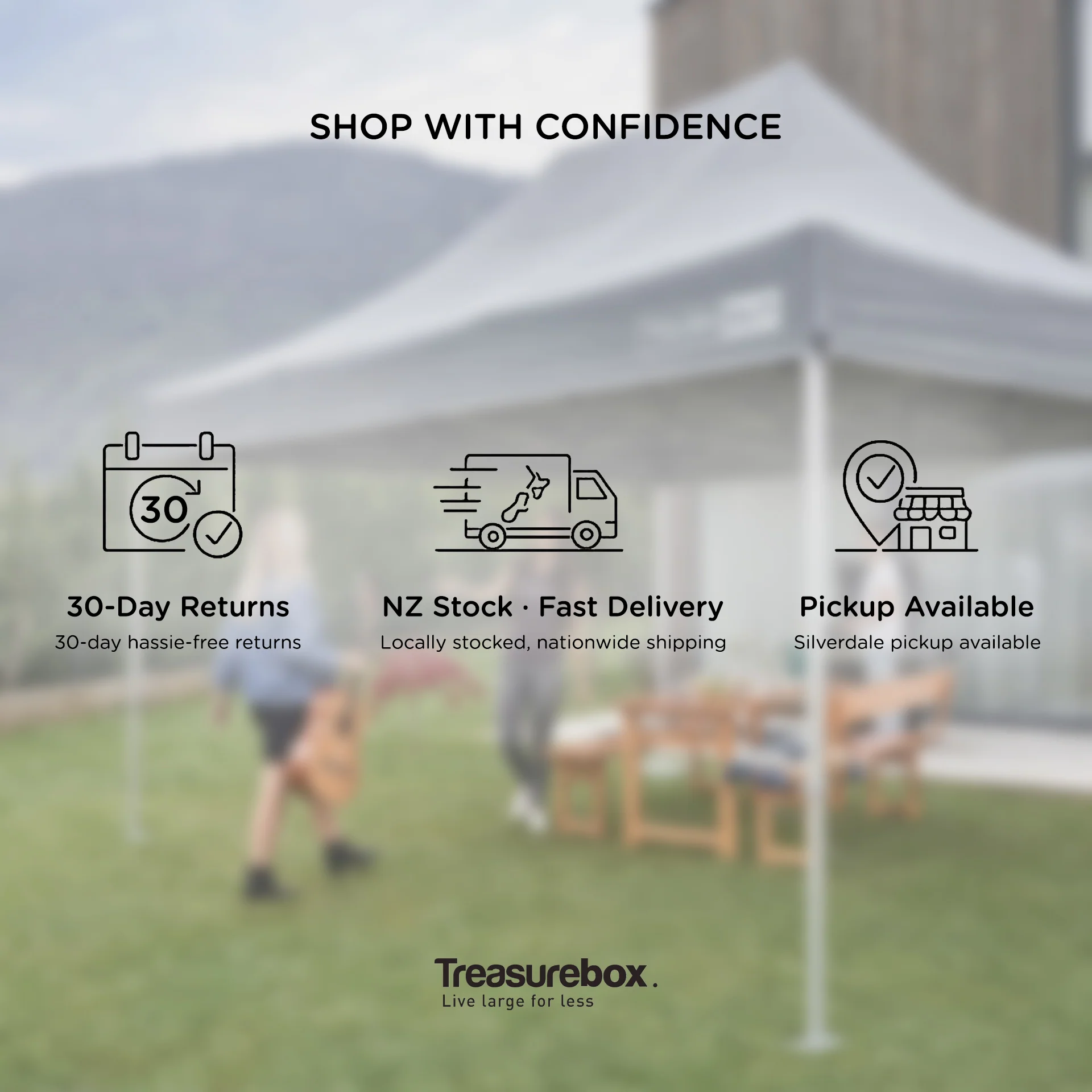 Toughout Thunderstorm Gazebo 3 x 4.5m - White - Image 7