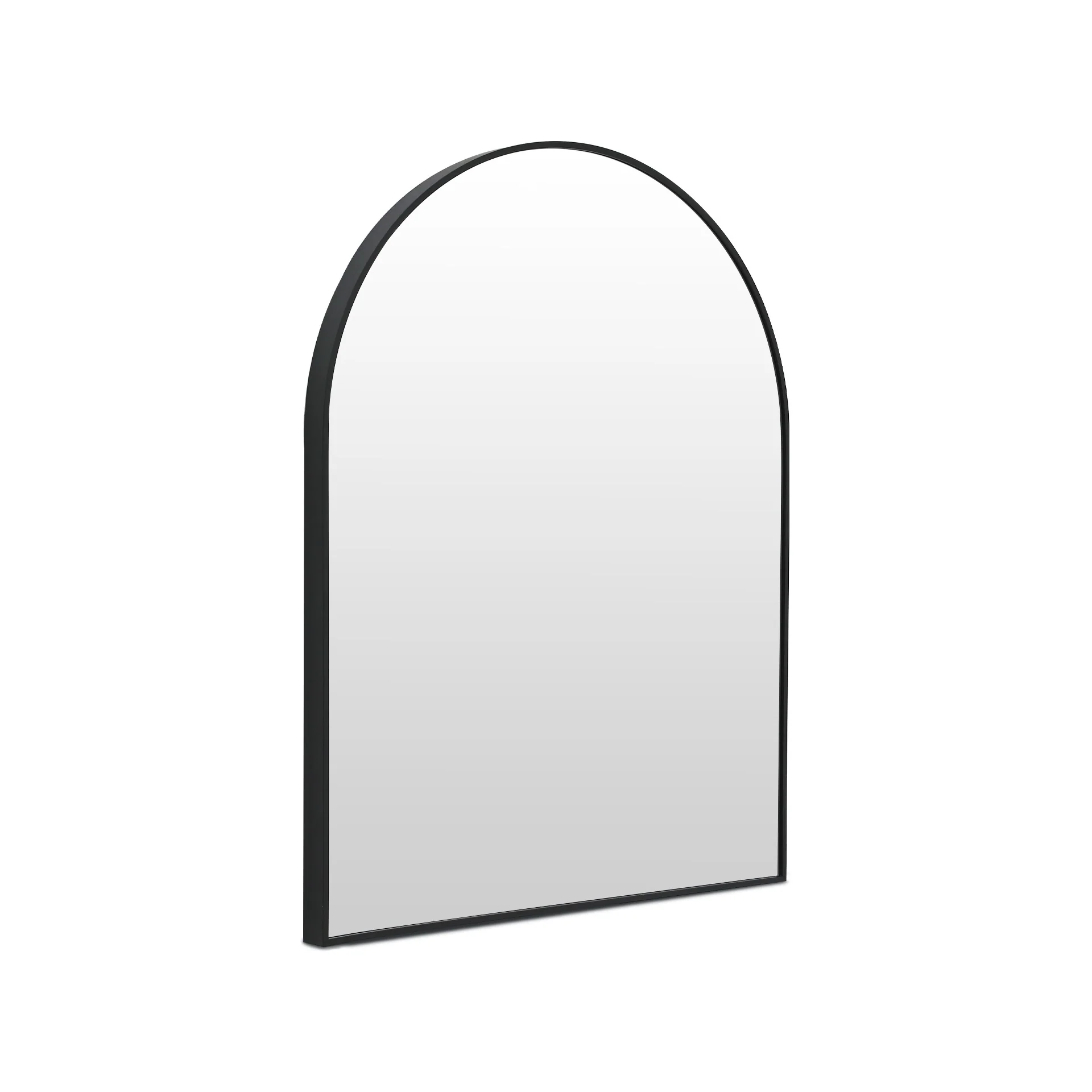 Vera Arch Aluminium Wall Mirror - Black - Image 4