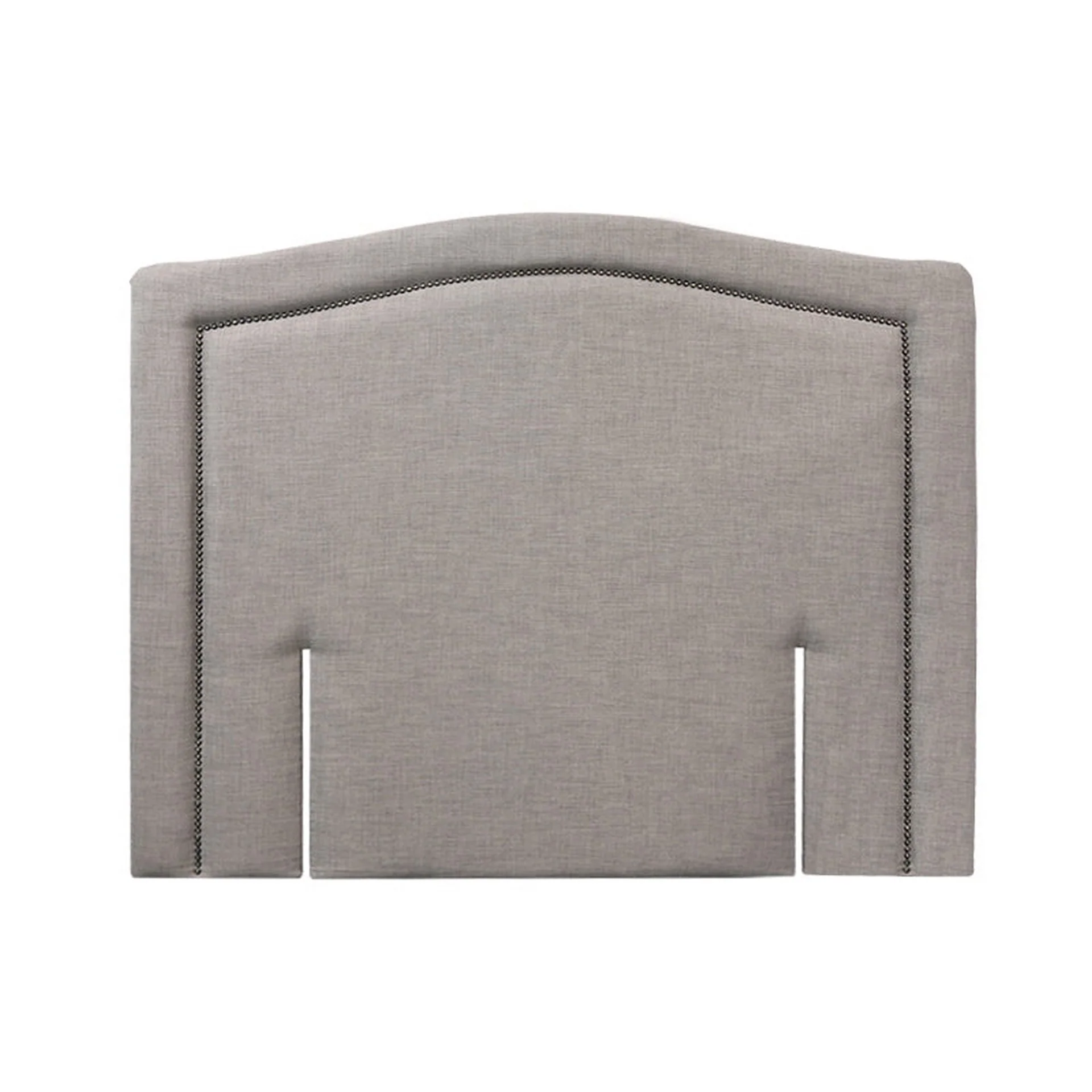WINSTON Upholstered Headboard Queen - GREY - Image 8