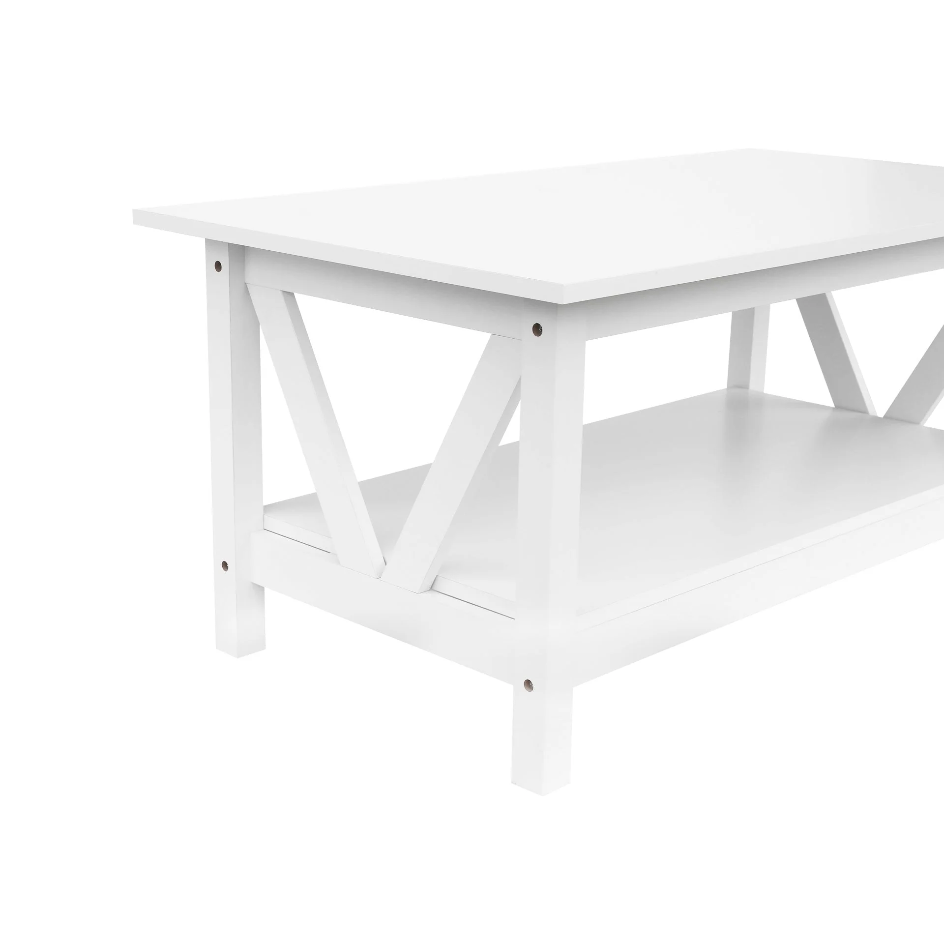 Wister Coffee Table - White - Image 8