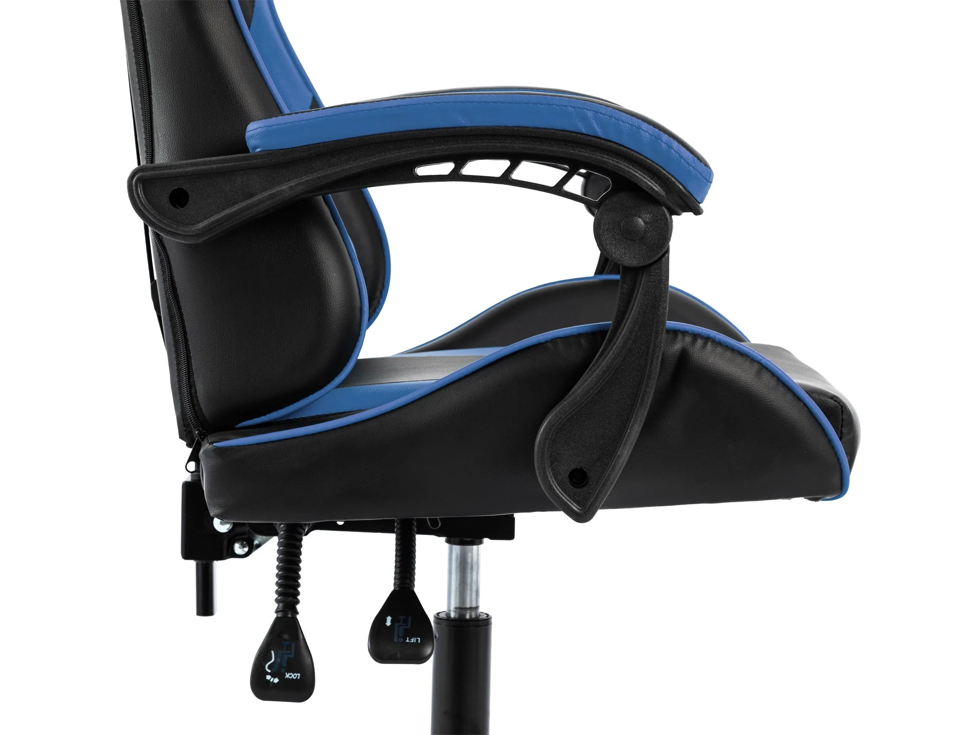 Wizards Gaming Chair - Blue + Black - Image 8