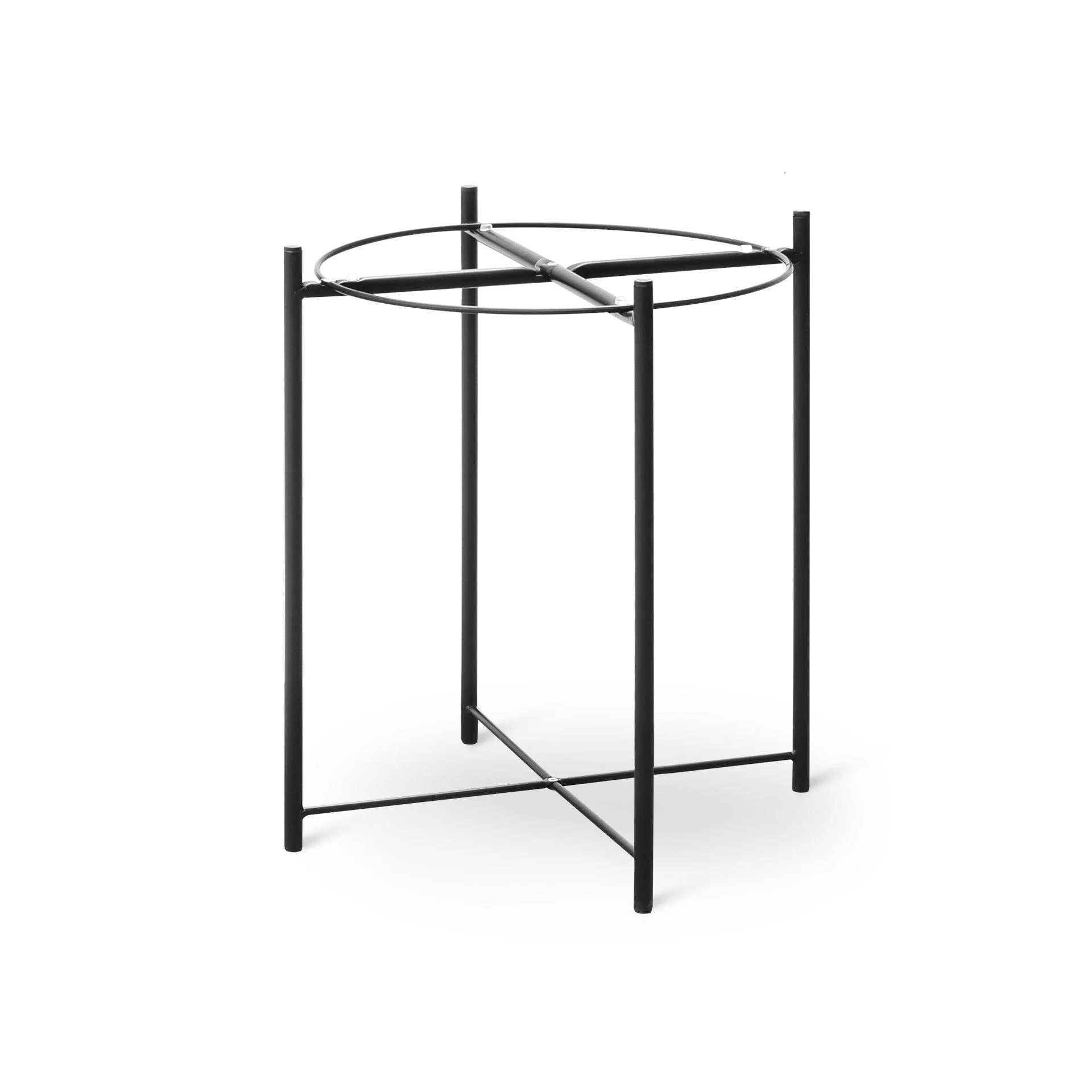 Xenia Round Coffee Table - Black - Image 7