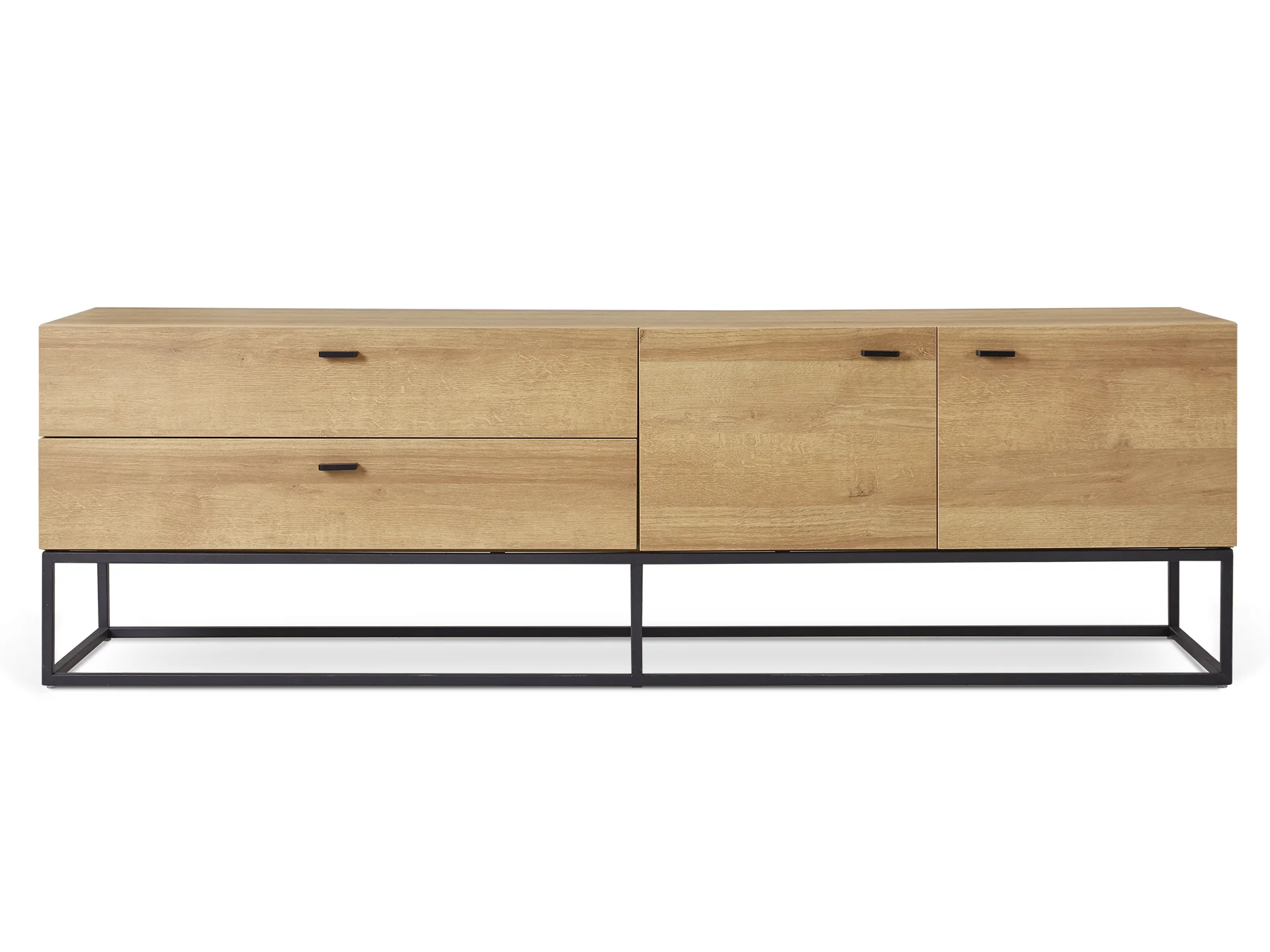 Xoan 1.6m Entertainment Unit - Oak - Image 2