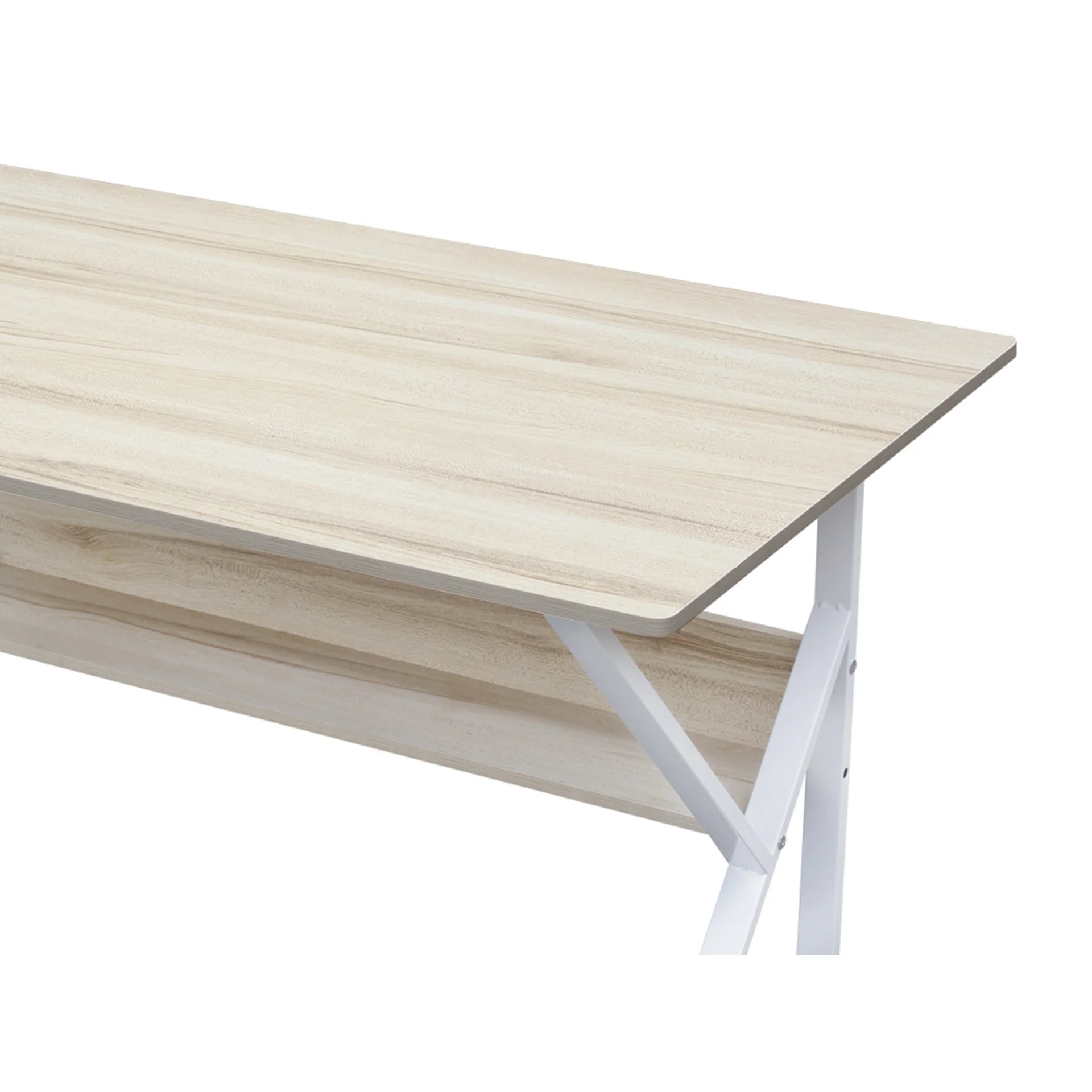 Yael 100cm Computer Desk - Maple - Image 7